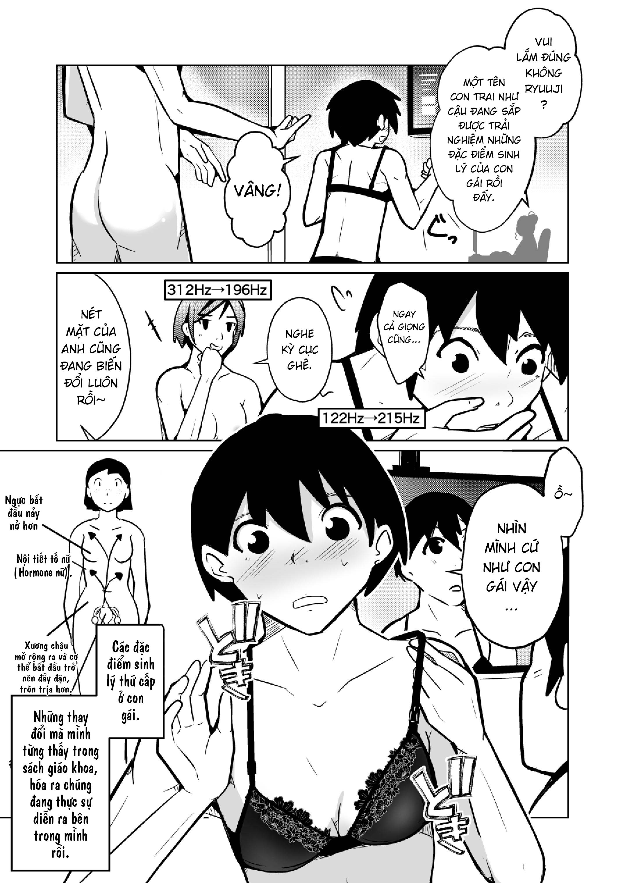 HentaiVN.net - Ảnh 15 - Chitsunaishasei suru tabi ni tagai no yōso ga irekawatte iku hanashi - Oneshot
