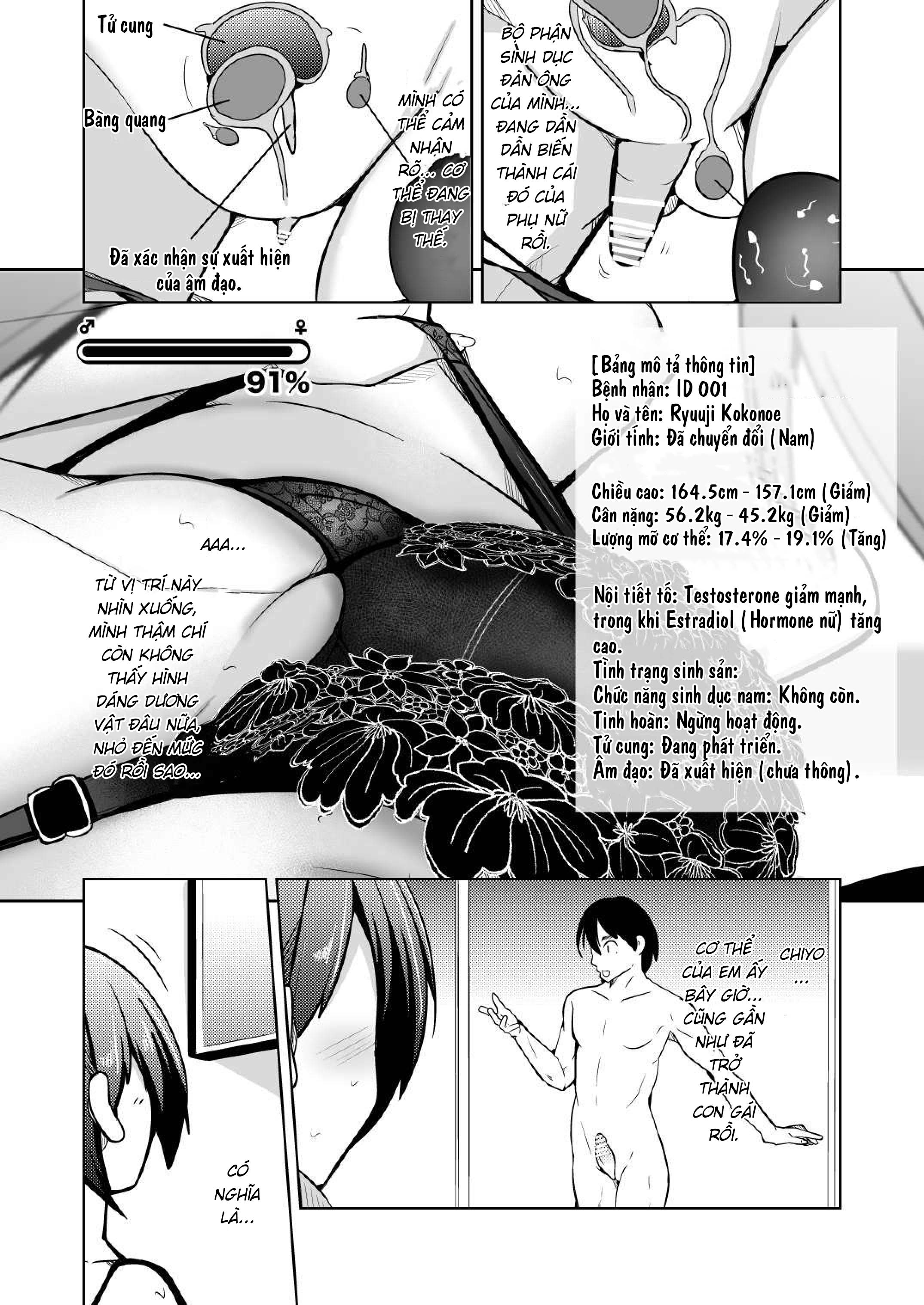 HentaiVN.net - Ảnh 19 - Chitsunaishasei suru tabi ni tagai no yōso ga irekawatte iku hanashi - Oneshot