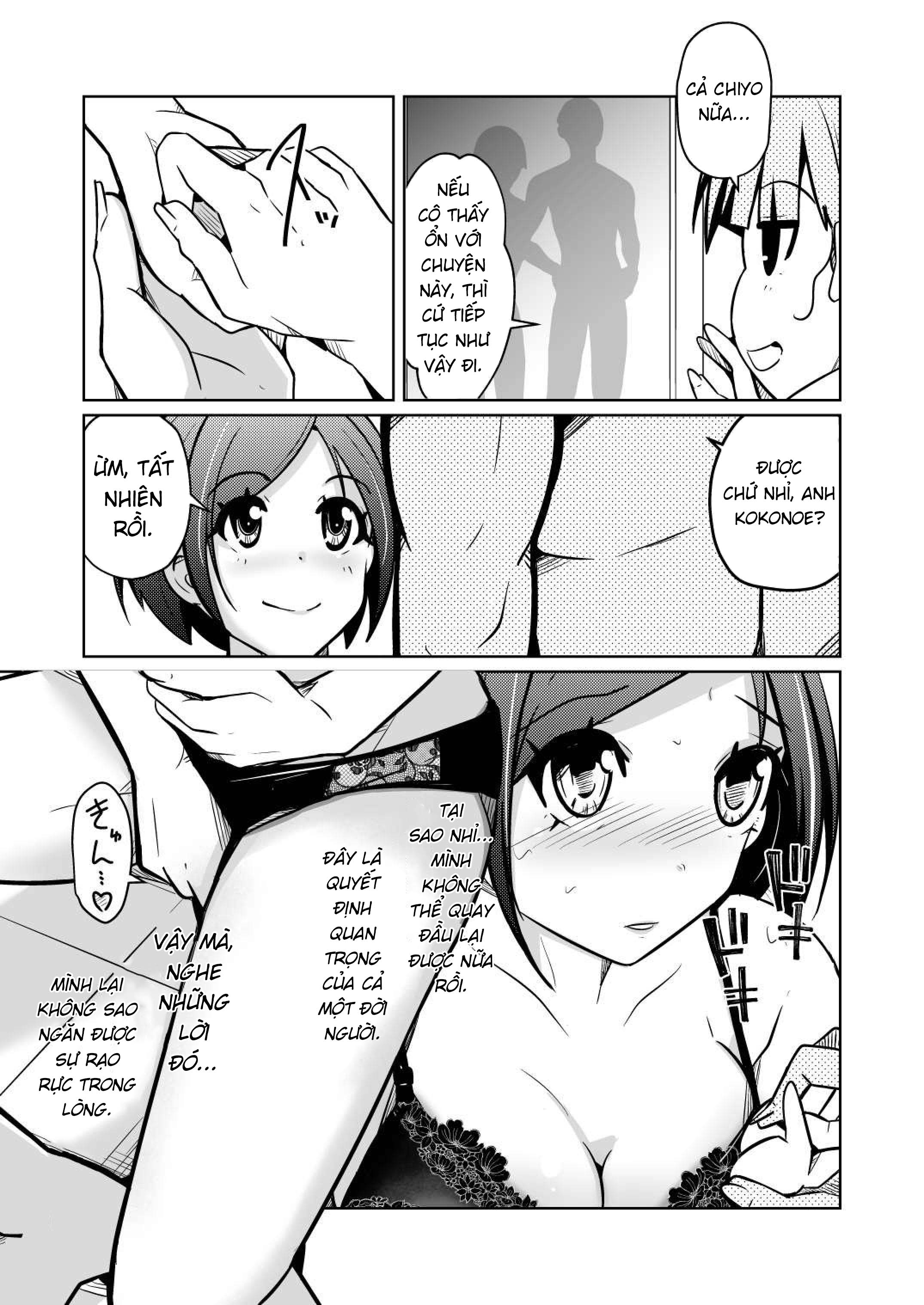 HentaiVN.net - Ảnh 23 - Chitsunaishasei suru tabi ni tagai no yōso ga irekawatte iku hanashi - Oneshot