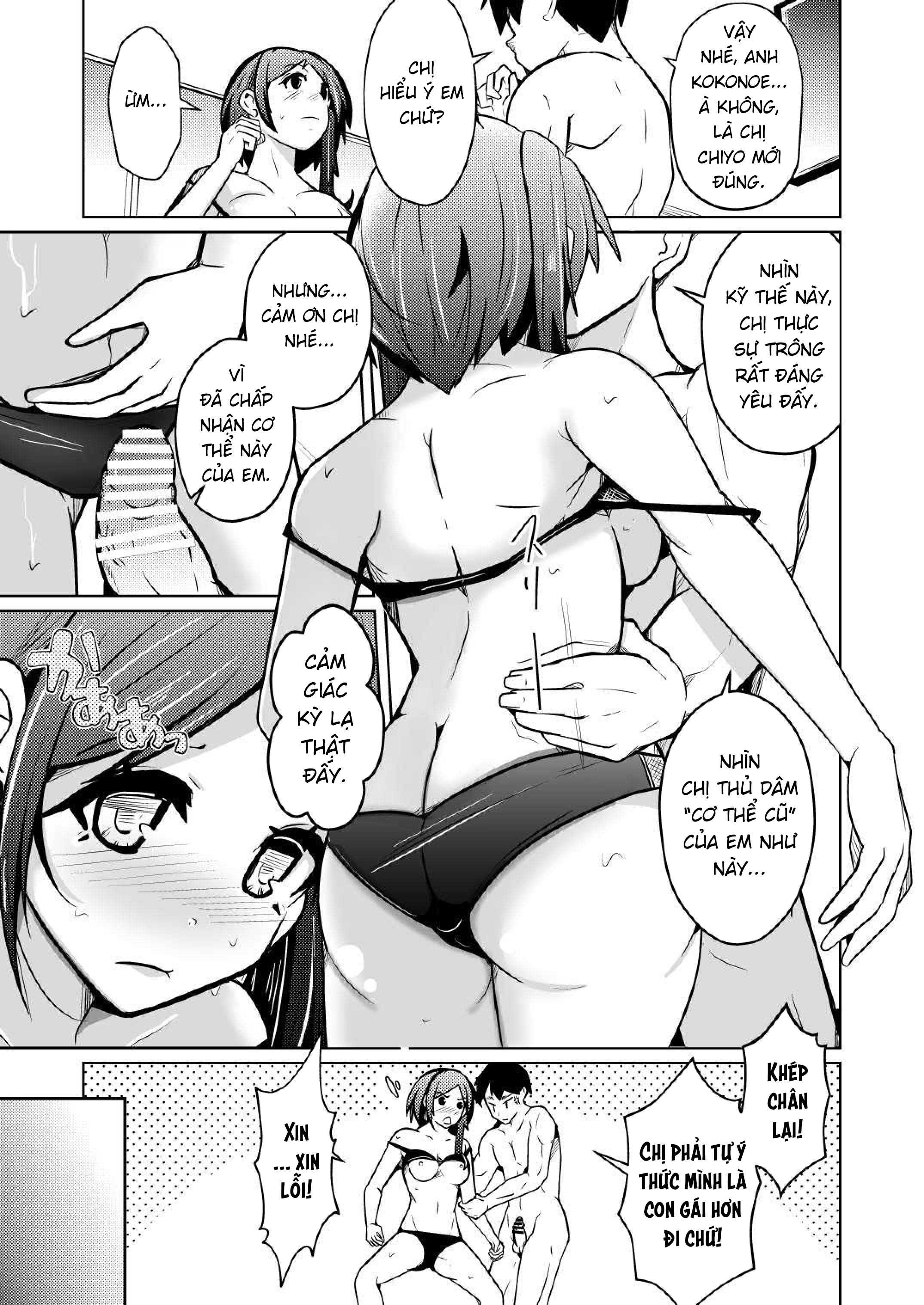 HentaiVN.net - Ảnh 29 - Chitsunaishasei suru tabi ni tagai no yōso ga irekawatte iku hanashi - Oneshot