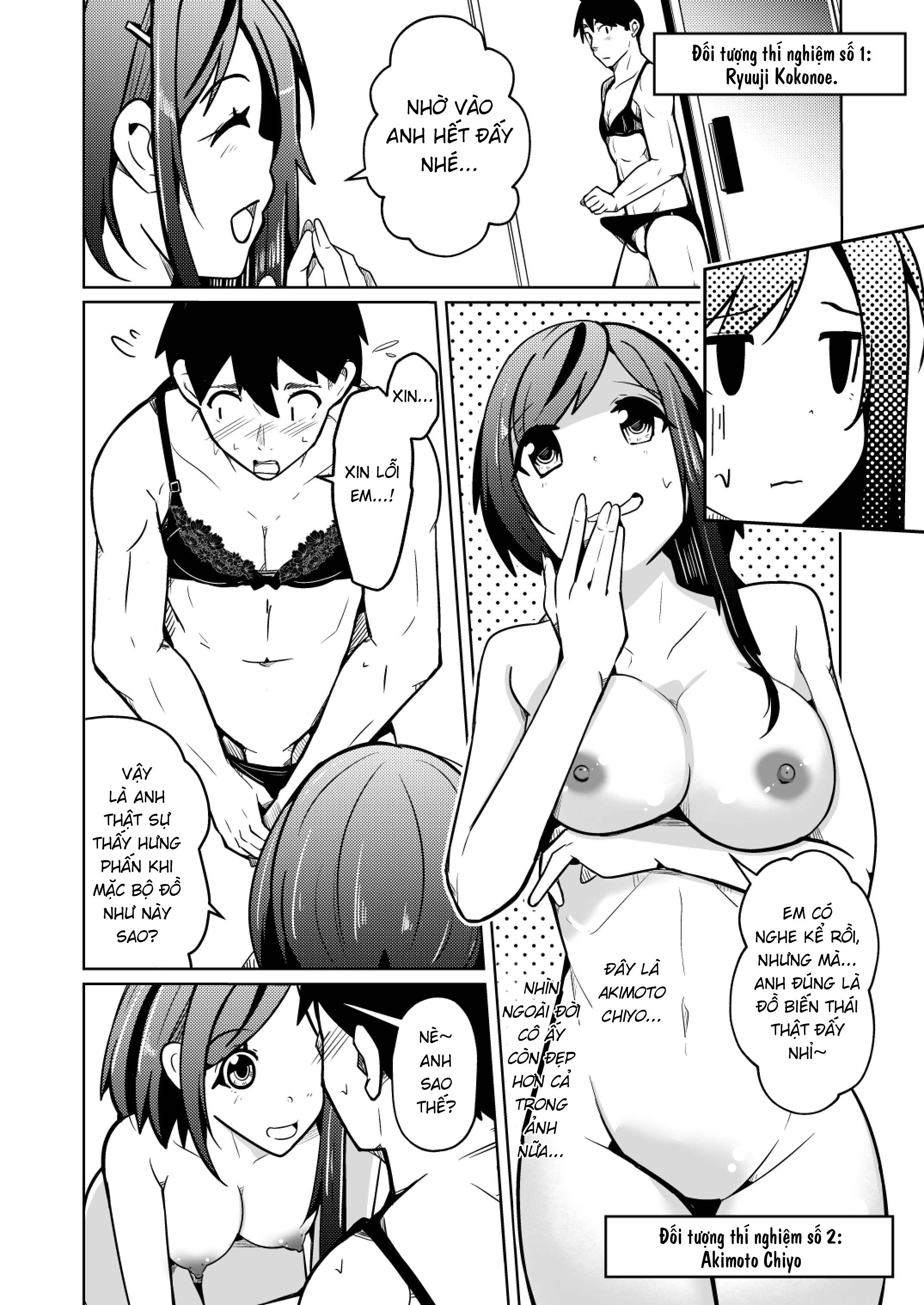 HentaiVN.net - Ảnh 4 - Chitsunaishasei suru tabi ni tagai no yōso ga irekawatte iku hanashi - Oneshot