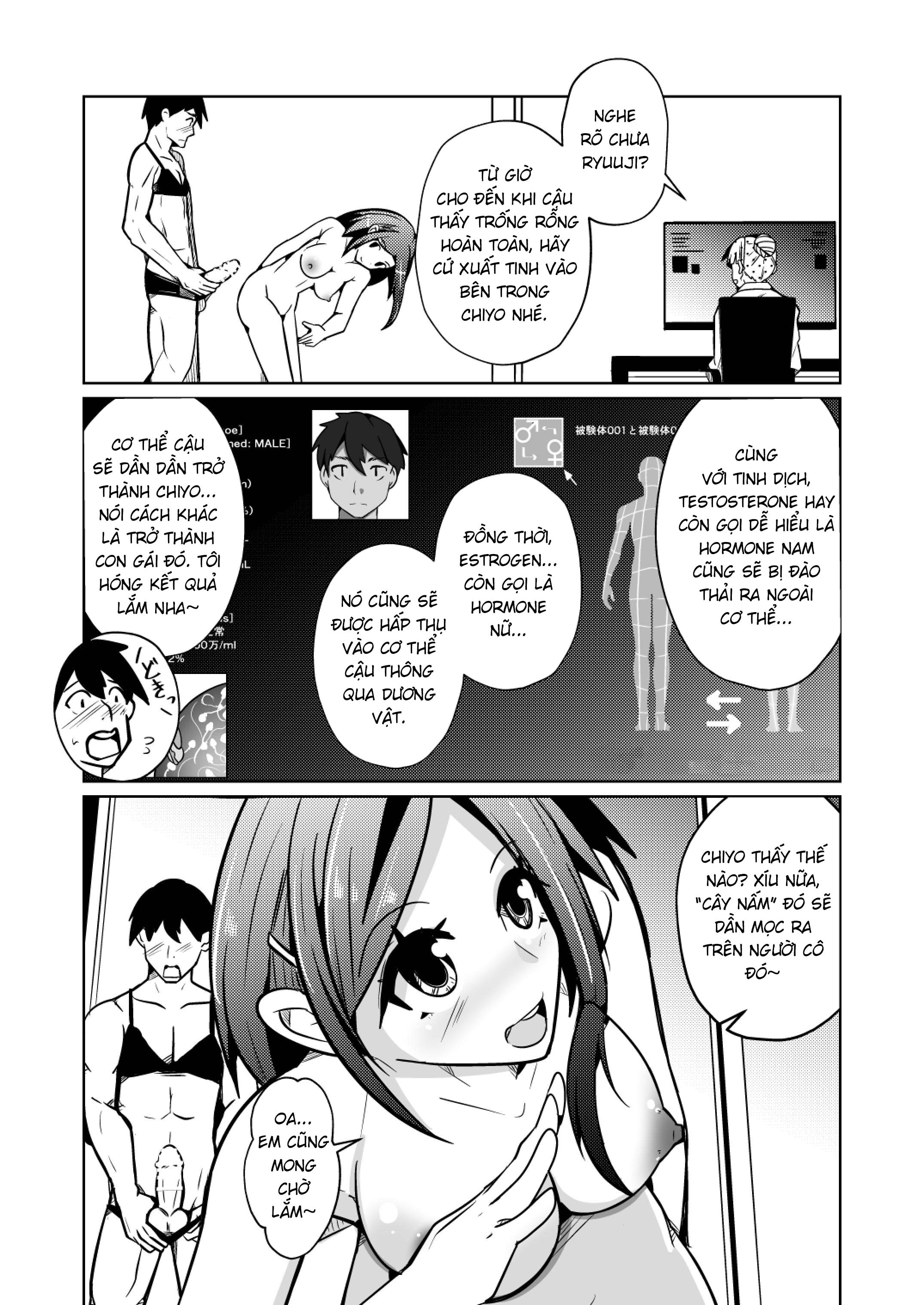 HentaiVN.net - Ảnh 8 - Chitsunaishasei suru tabi ni tagai no yōso ga irekawatte iku hanashi - Oneshot