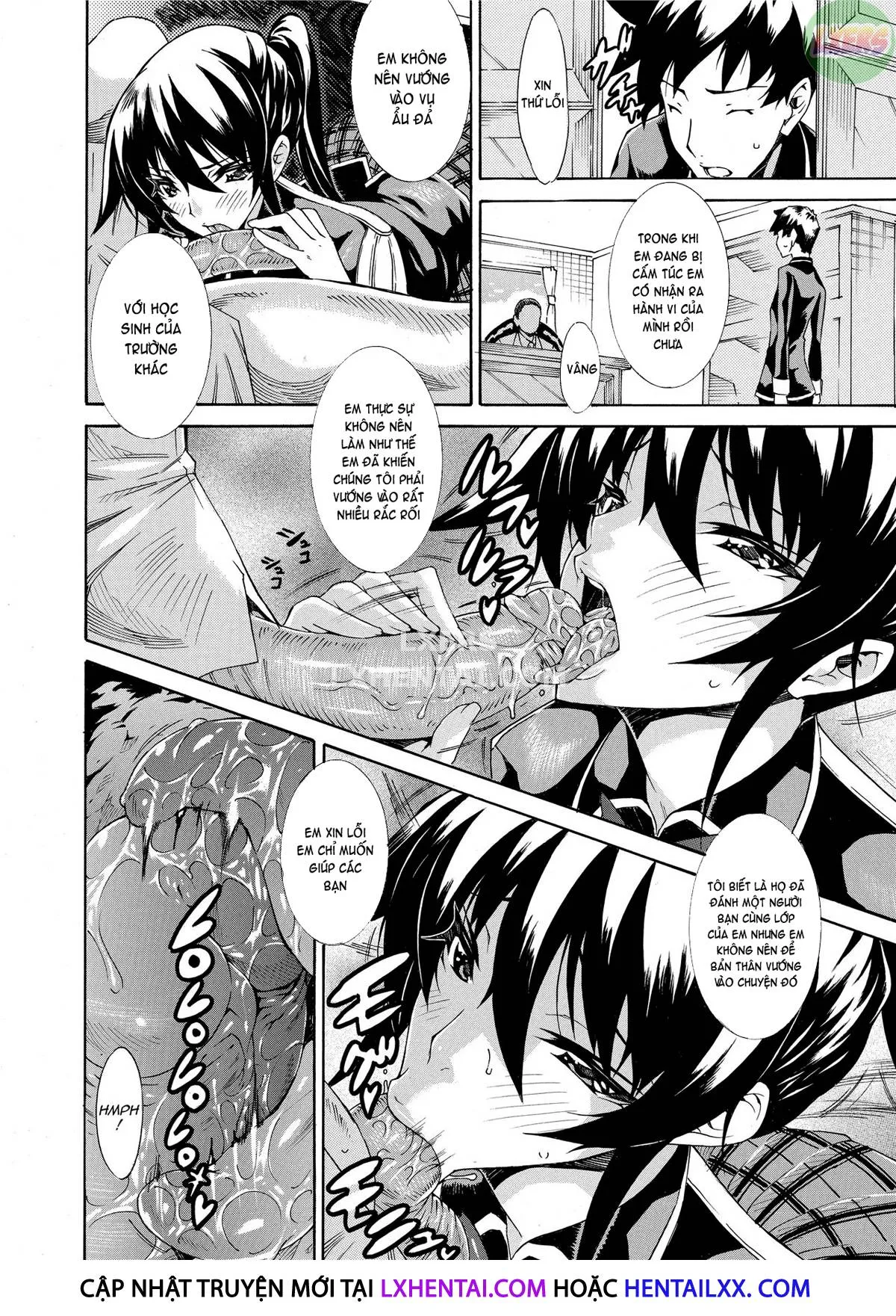 HentaiVN.net - Ảnh 14 - Blackmail [Seiin Shoujo] - Chap 1
