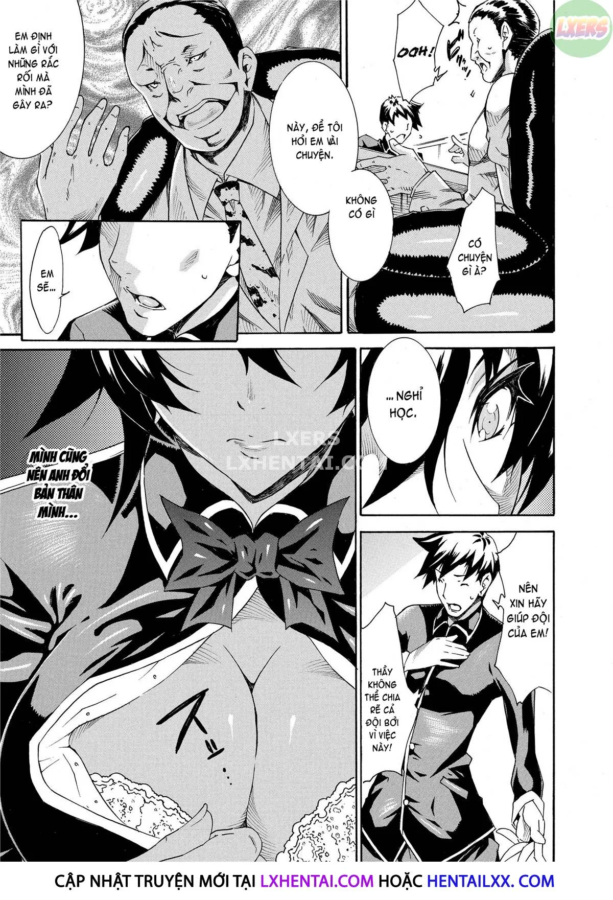 HentaiVN.net - Ảnh 15 - Blackmail [Seiin Shoujo] - Chap 1
