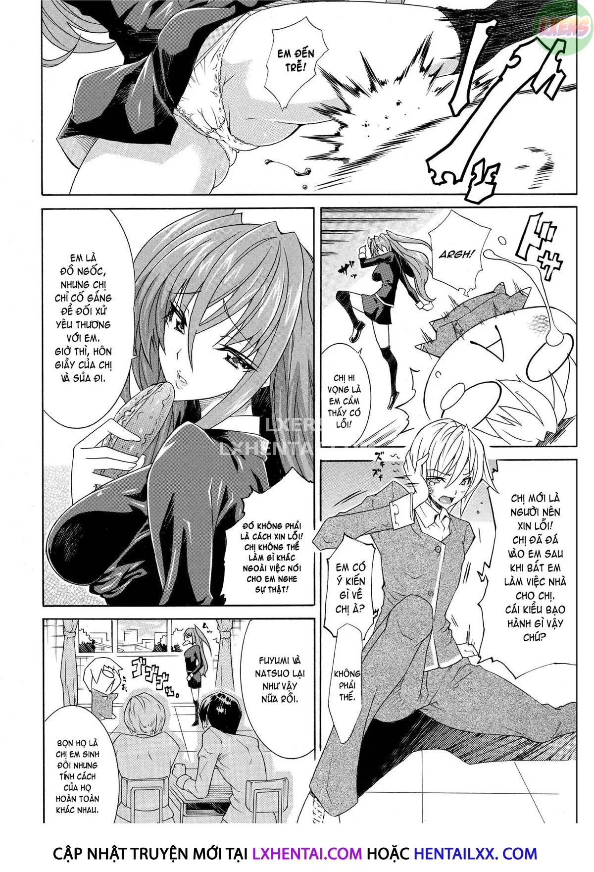 HentaiVN.net - Ảnh 6 - Blackmail [Seiin Shoujo] - Chap 2