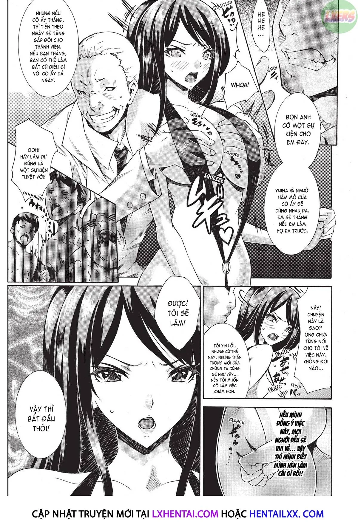HentaiVN.net - Ảnh 9 - Blackmail [Seiin Shoujo] - Chap 3