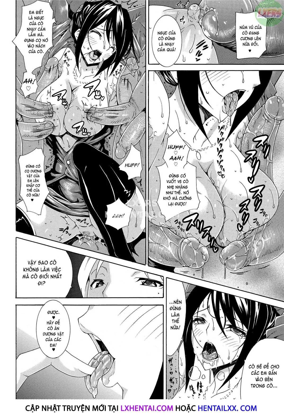HentaiVN.net - Ảnh 24 - Blackmail [Seiin Shoujo] - Chap 4