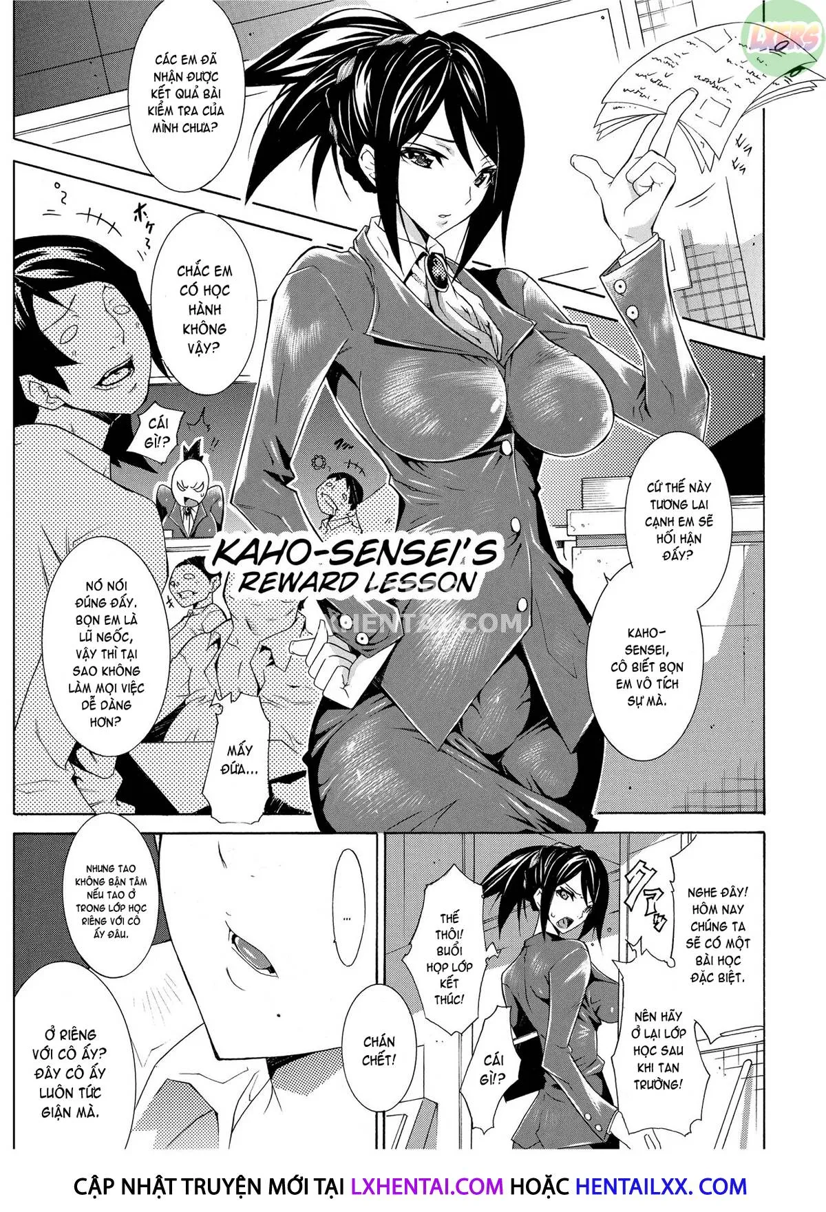 HentaiVN.net - Ảnh 5 - Blackmail [Seiin Shoujo] - Chap 4
