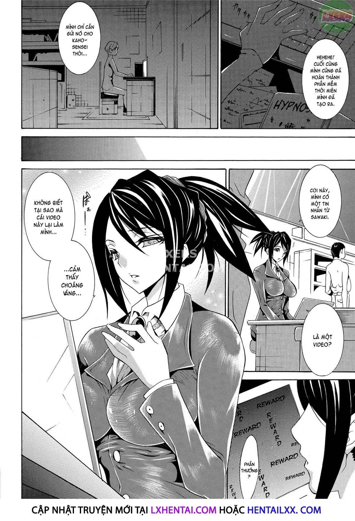 HentaiVN.net - Ảnh 8 - Blackmail [Seiin Shoujo] - Chap 4