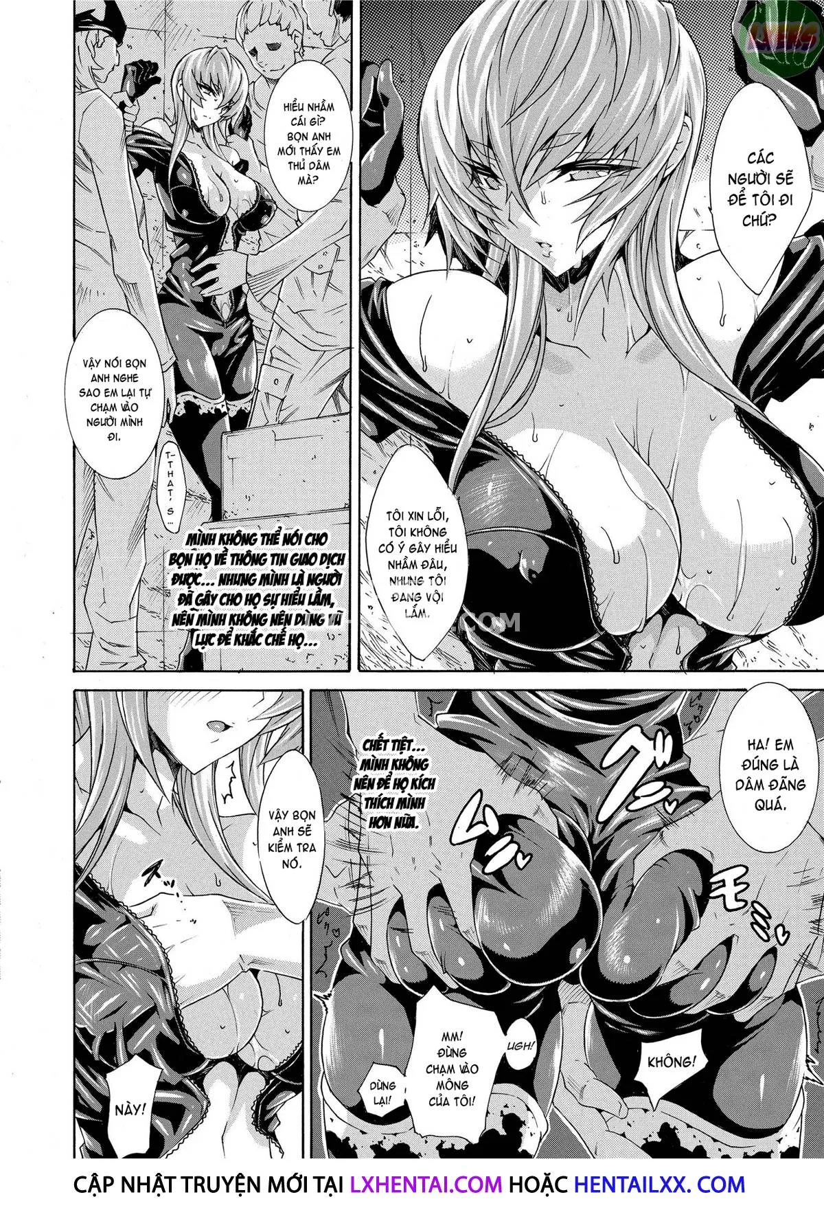 HentaiVN.net - Ảnh 12 - Blackmail [Seiin Shoujo] - Chap 5
