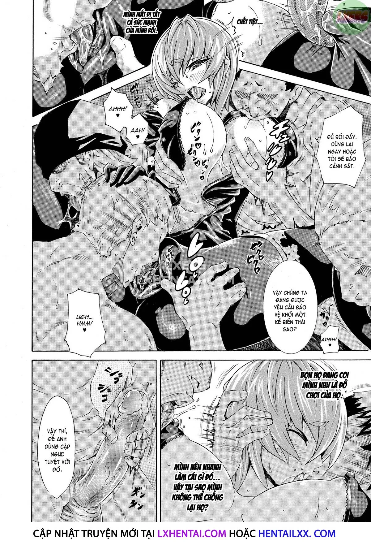 HentaiVN.net - Ảnh 14 - Blackmail [Seiin Shoujo] - Chap 5