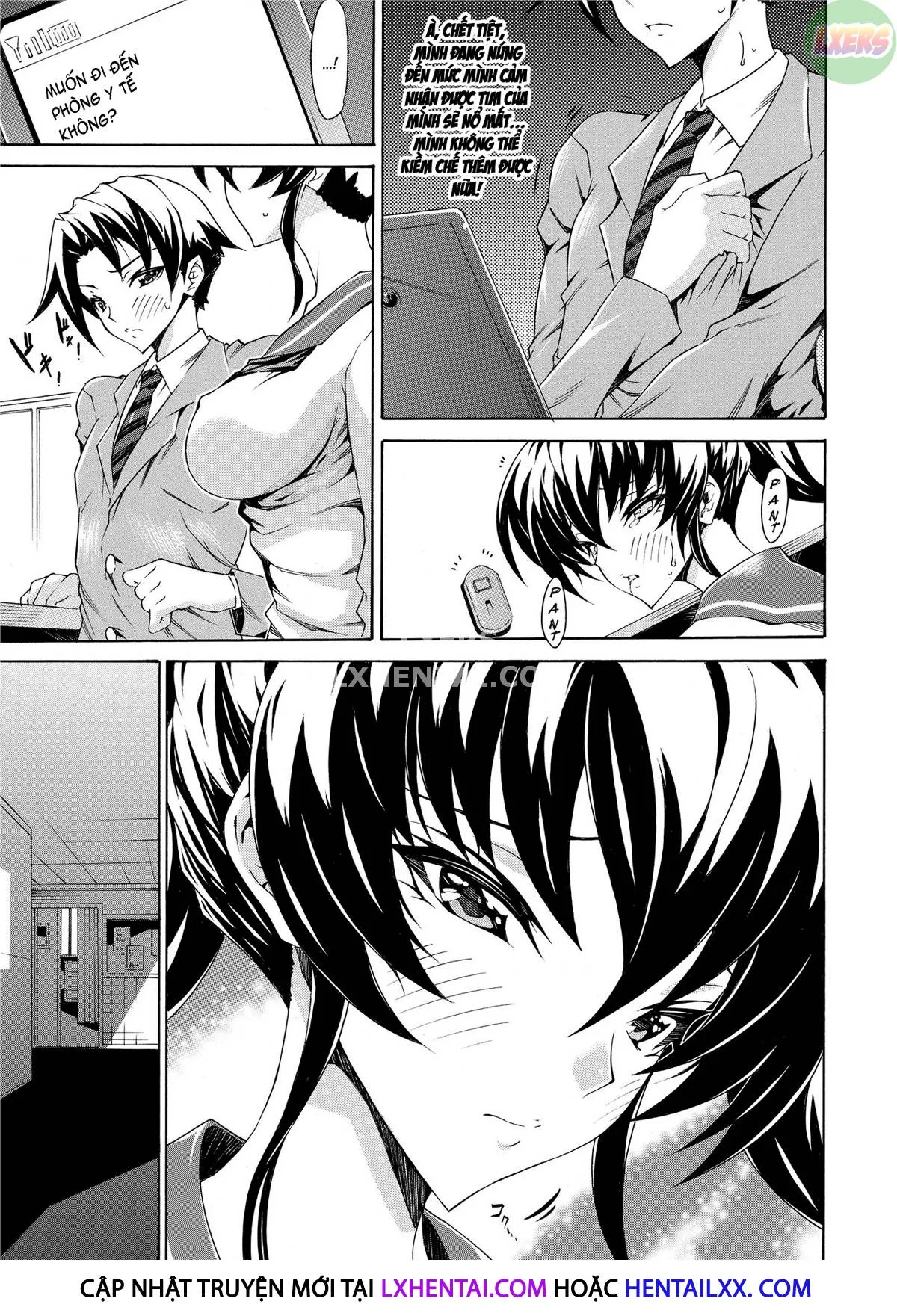 HentaiVN.net - Ảnh 13 - Blackmail [Seiin Shoujo] - Chap 6