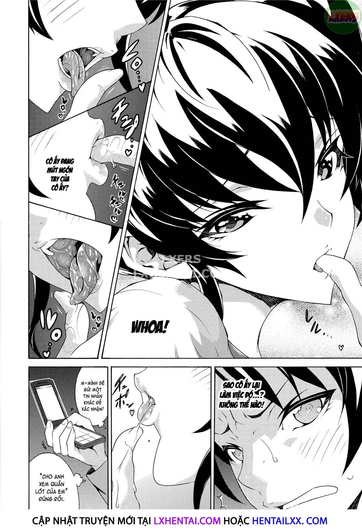 HentaiVN.net - Ảnh 8 - Blackmail [Seiin Shoujo] - Chap 6
