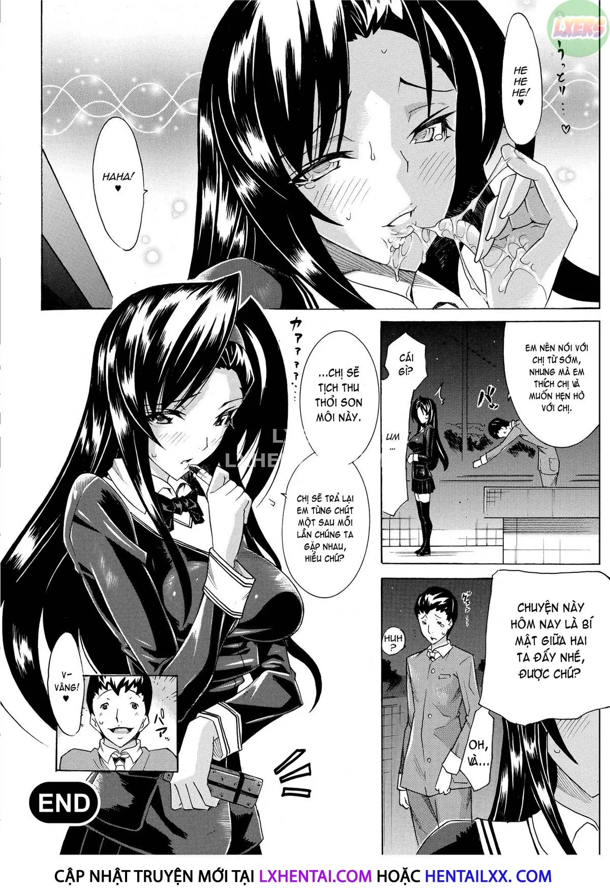 HentaiVN.net - Ảnh 28 - Blackmail [Seiin Shoujo] - Chap 7 - END