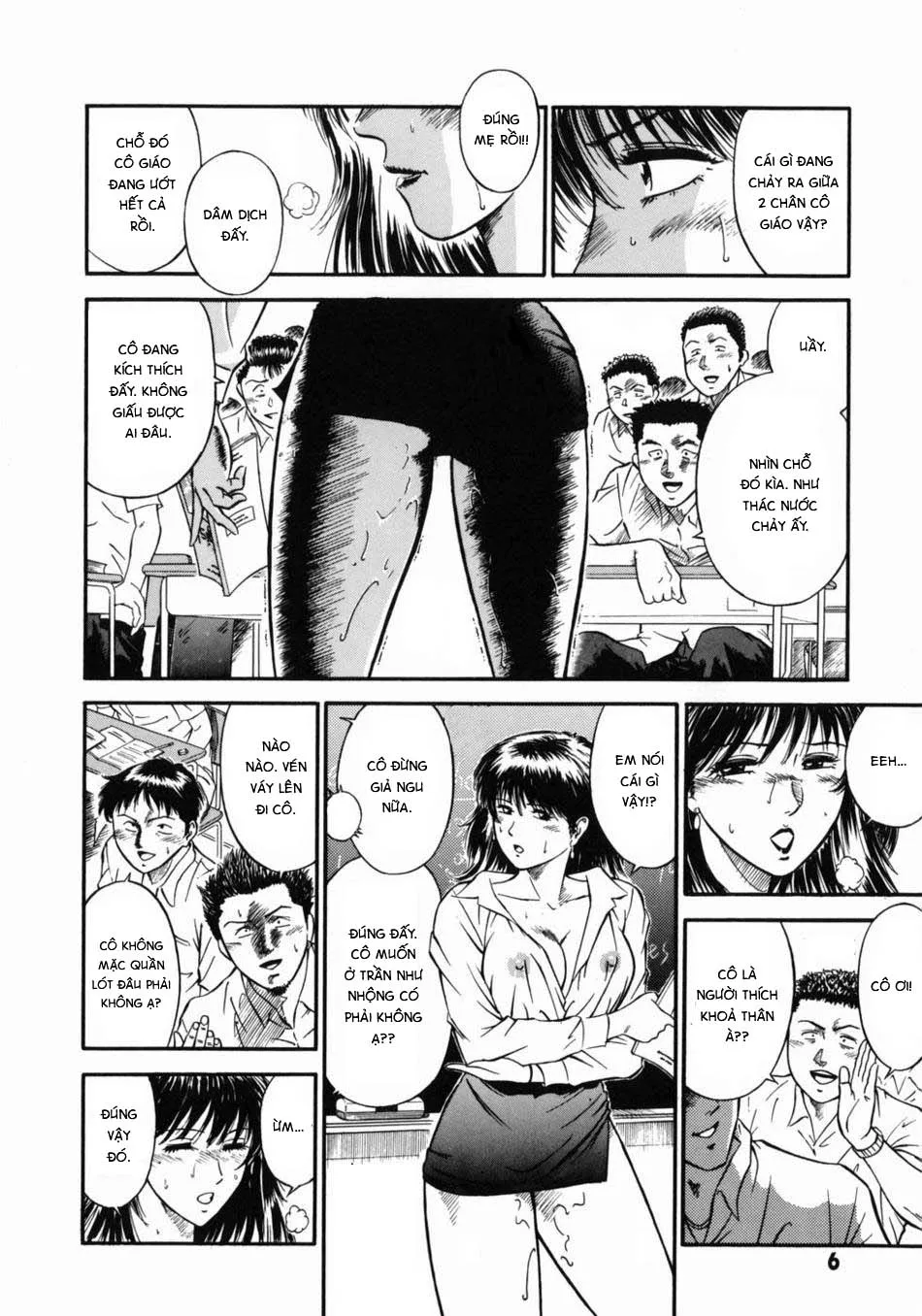 HentaiVN.net - Ảnh 11 - Onna Kyoushi Rieka [女教師理恵香] - Chap 1
