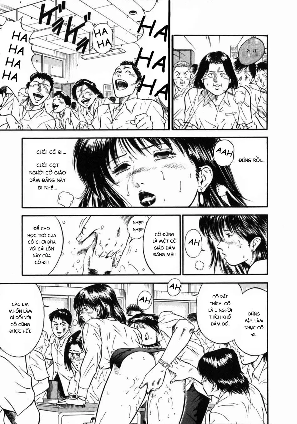 HentaiVN.net - Ảnh 14 - Onna Kyoushi Rieka [女教師理恵香] - Chap 1
