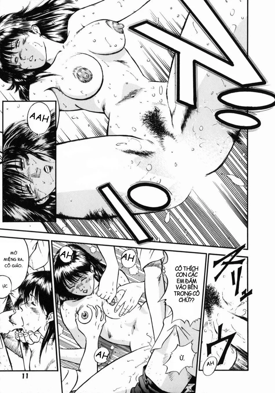 HentaiVN.net - Ảnh 16 - Onna Kyoushi Rieka [女教師理恵香] - Chap 1