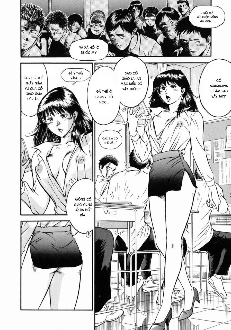 HentaiVN.net - Ảnh 9 - Onna Kyoushi Rieka [女教師理恵香] - Chap 1