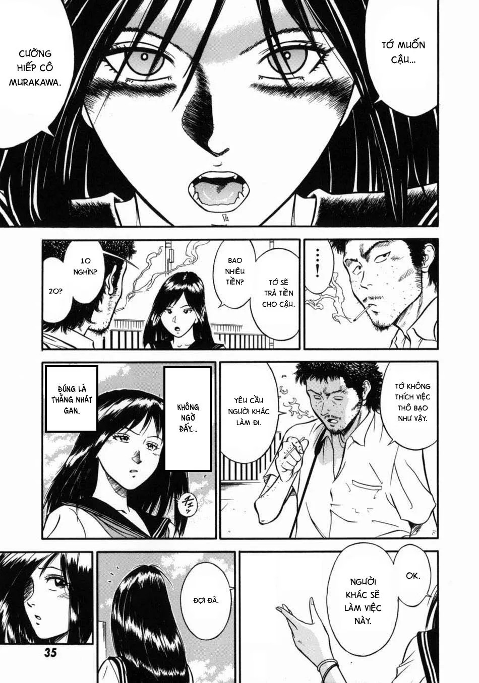 HentaiVN.net - Ảnh 10 - Onna Kyoushi Rieka [女教師理恵香] - Chap 2