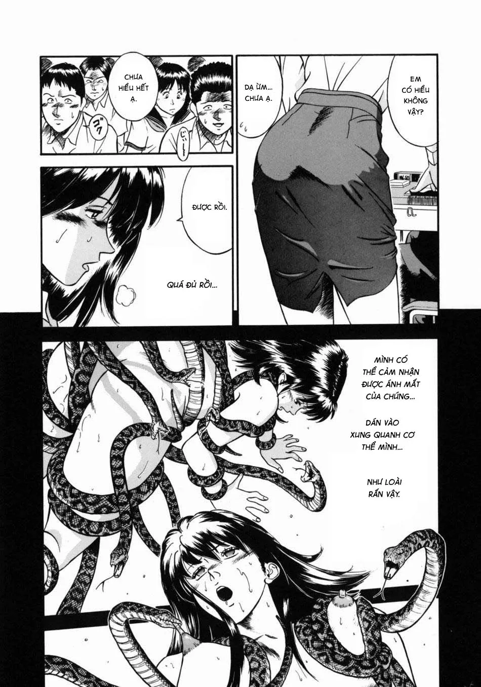 HentaiVN.net - Ảnh 12 - Onna Kyoushi Rieka [女教師理恵香] - Chap 2