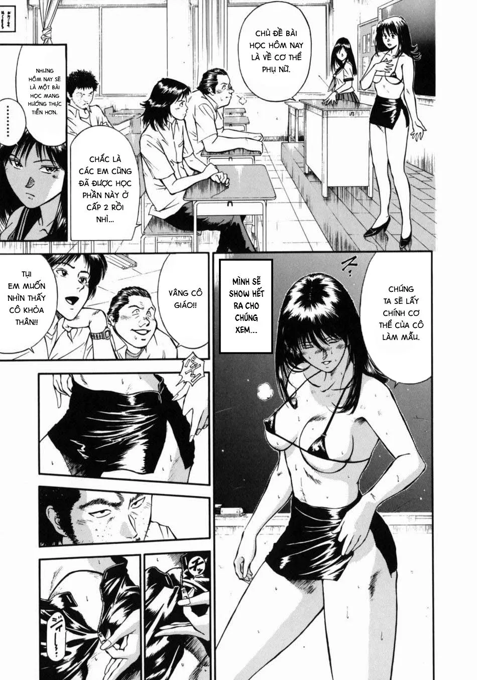 HentaiVN.net - Ảnh 10 - Onna Kyoushi Rieka [女教師理恵香] - Chap 3