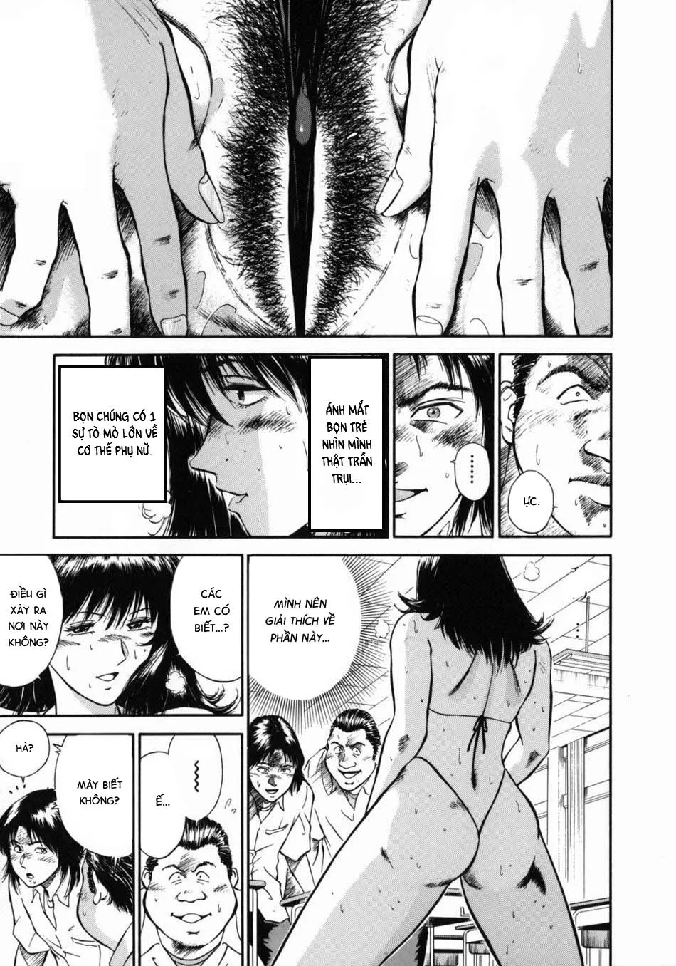 HentaiVN.net - Ảnh 12 - Onna Kyoushi Rieka [女教師理恵香] - Chap 3