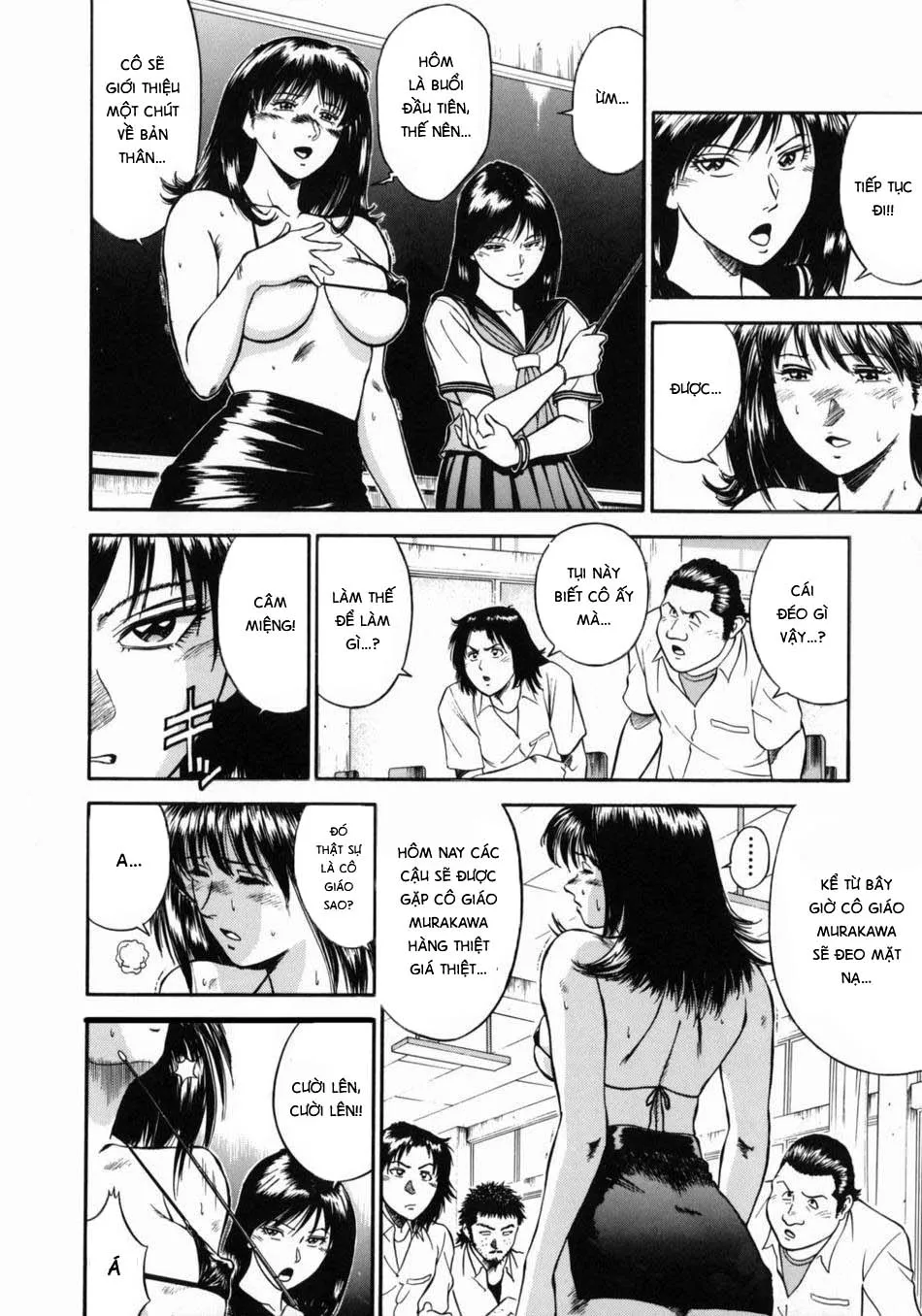 HentaiVN.net - Ảnh 5 - Onna Kyoushi Rieka [女教師理恵香] - Chap 3