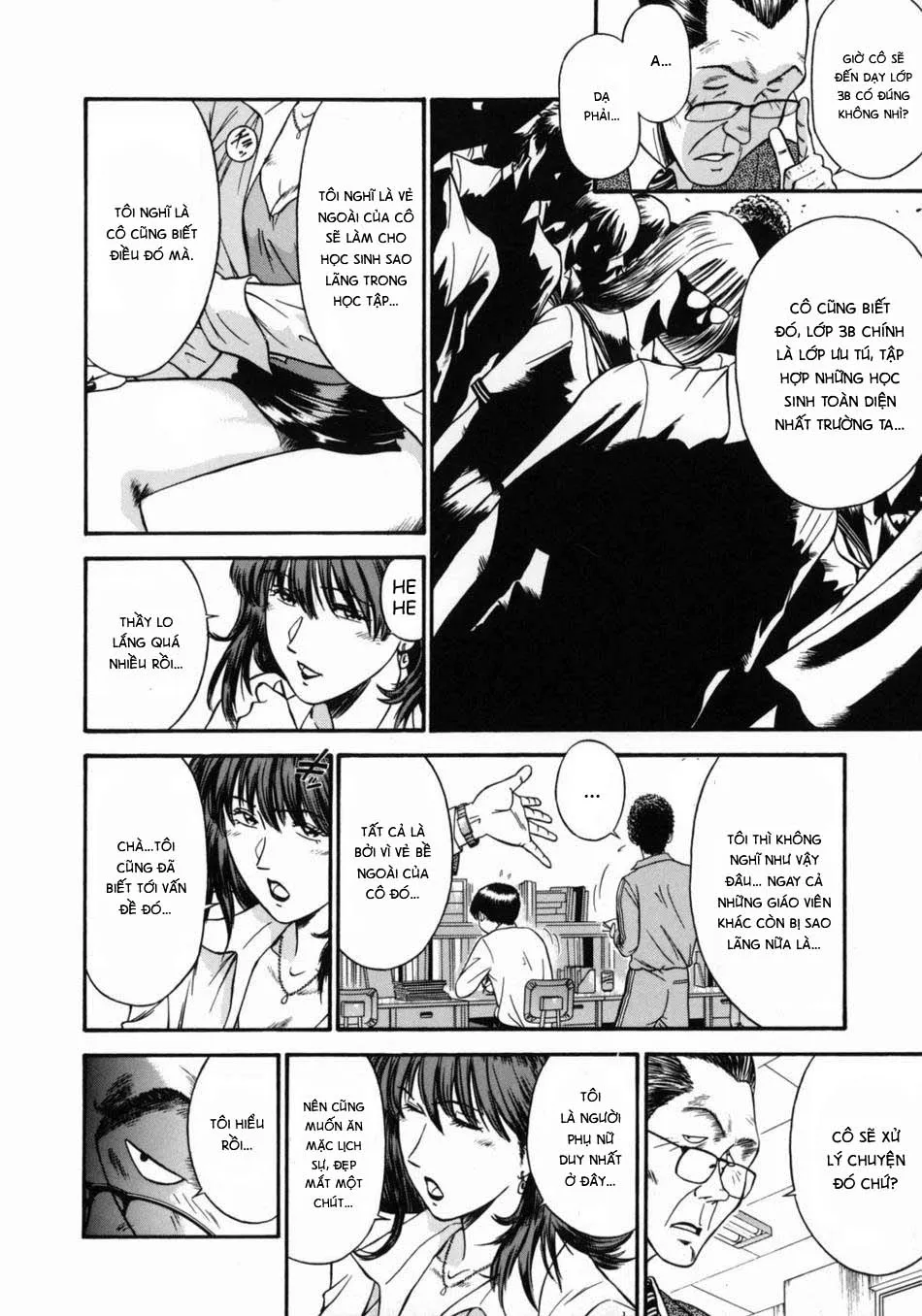 HentaiVN.net - Ảnh 10 - Onna Kyoushi Rieka [女教師理恵香] - Chap 4
