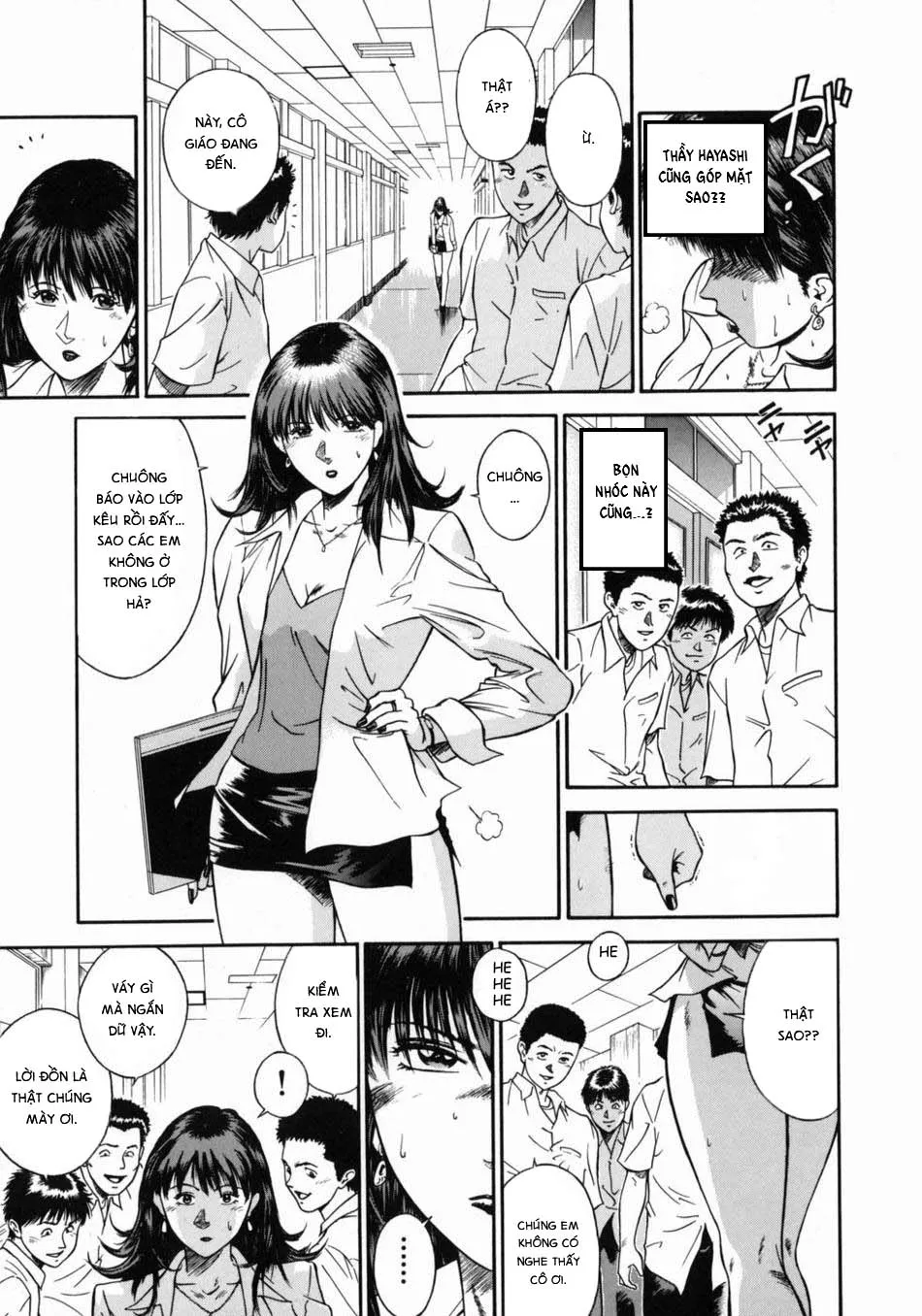 HentaiVN.net - Ảnh 13 - Onna Kyoushi Rieka [女教師理恵香] - Chap 4