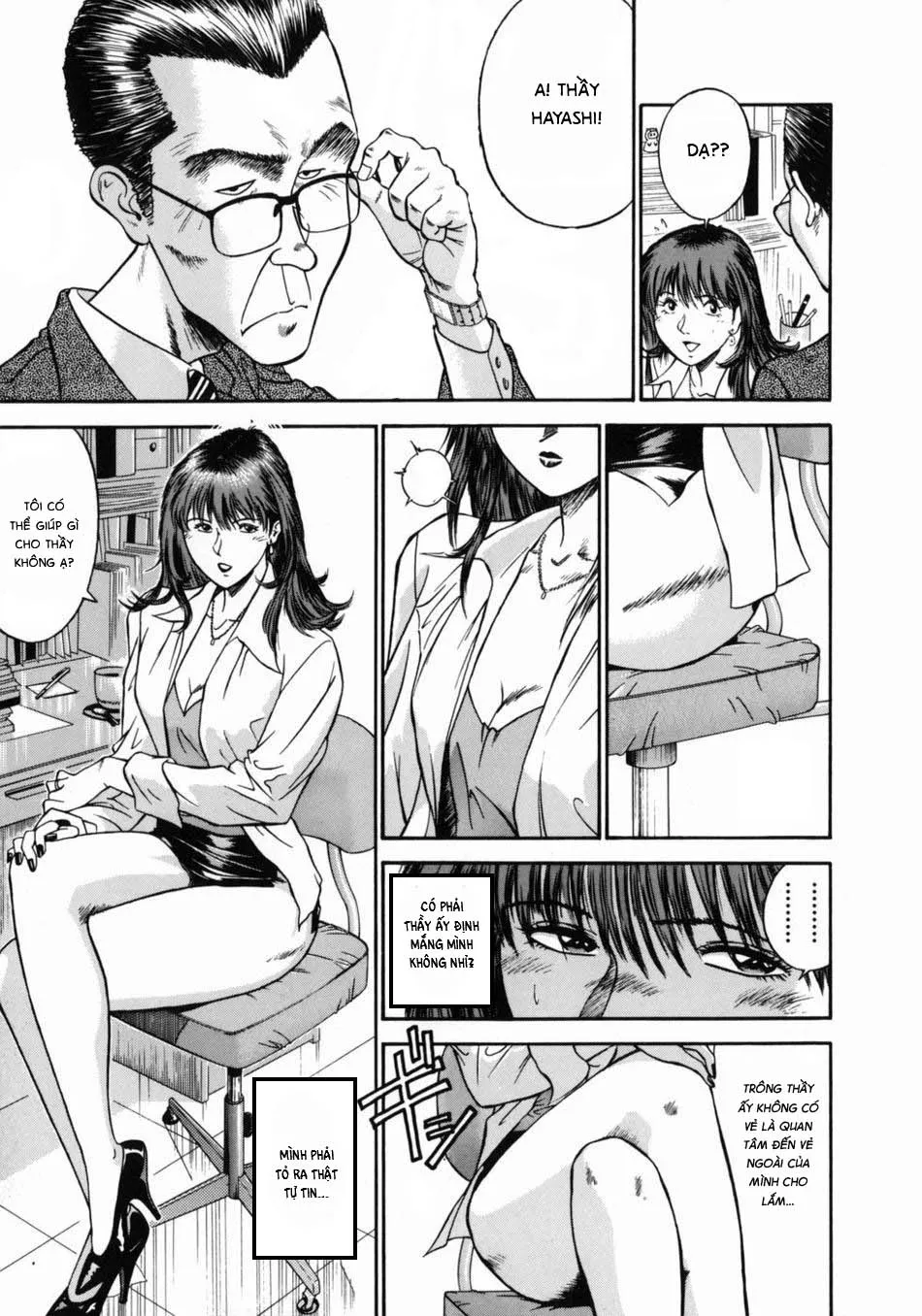 HentaiVN.net - Ảnh 9 - Onna Kyoushi Rieka [女教師理恵香] - Chap 4
