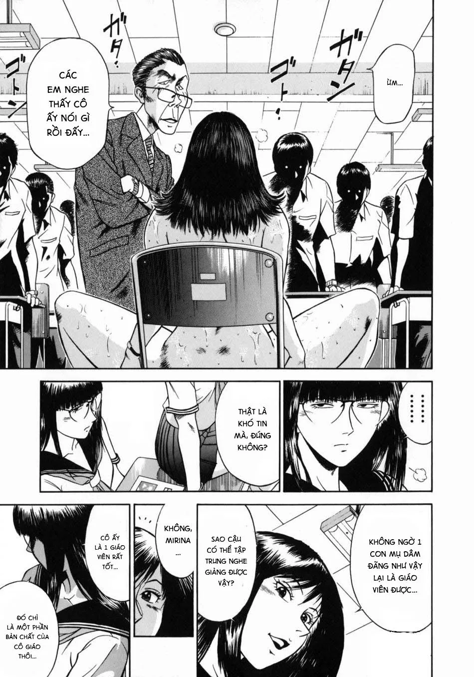 HentaiVN.net - Ảnh 18 - Onna Kyoushi Rieka [女教師理恵香] - Chap 5