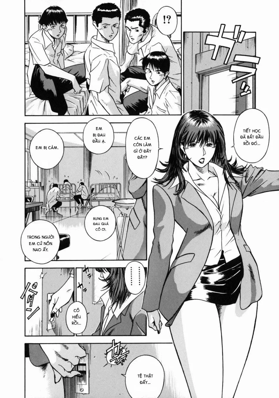 HentaiVN.net - Ảnh 15 - Onna Kyoushi Rieka [女教師理恵香] - Chap 6