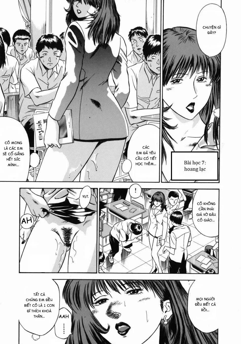 HentaiVN.net - Ảnh 22 - Onna Kyoushi Rieka [女教師理恵香] - Chap 6