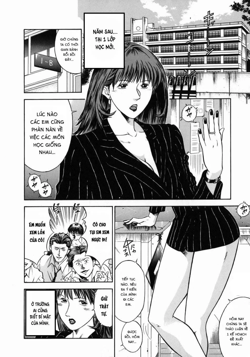 HentaiVN.net - Ảnh 37 - Onna Kyoushi Rieka [女教師理恵香] - Chap 6