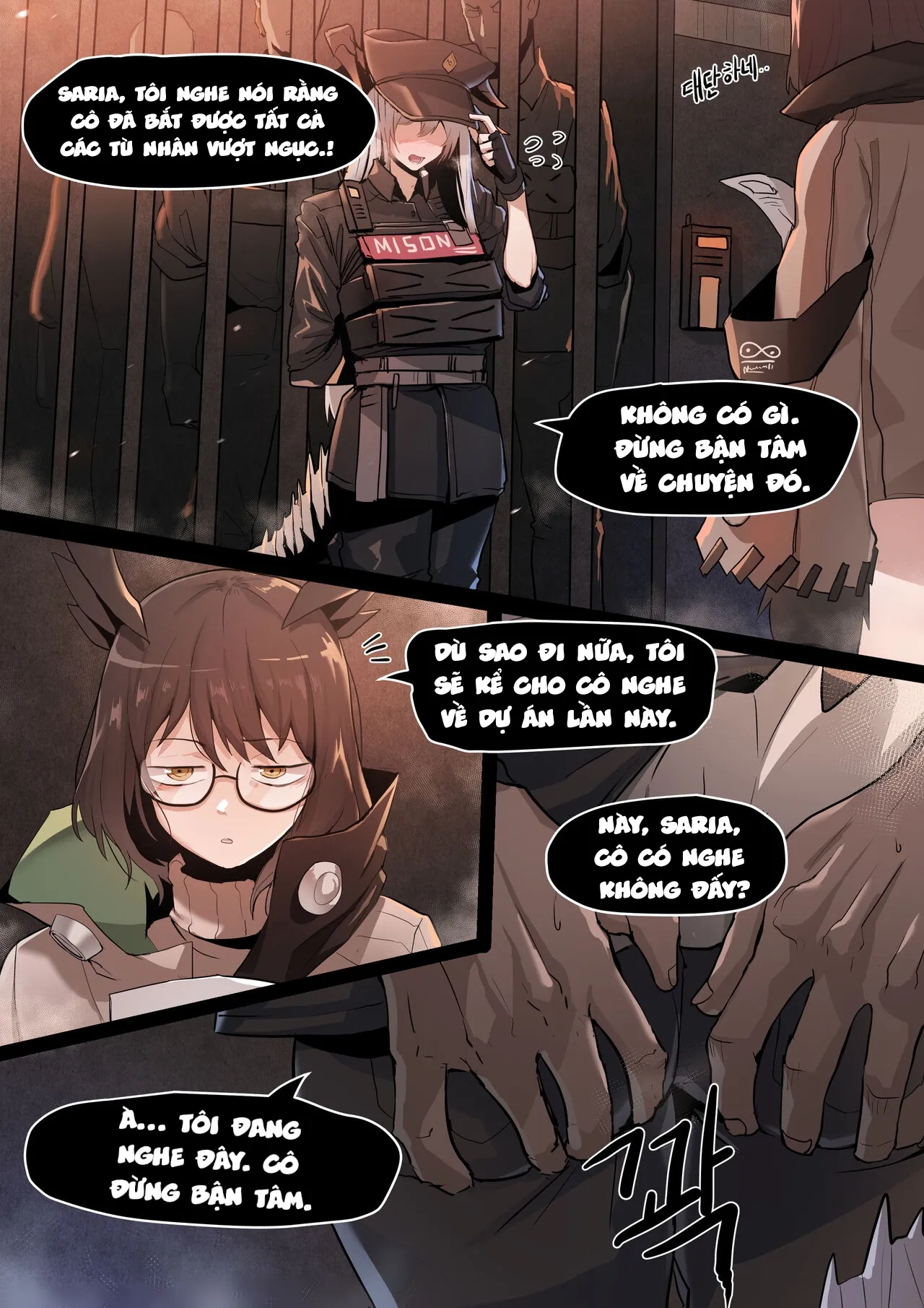 HentaiVN.net - Ảnh 3 - Nữ quản ngục damdang (Arknights) - Oneshot
