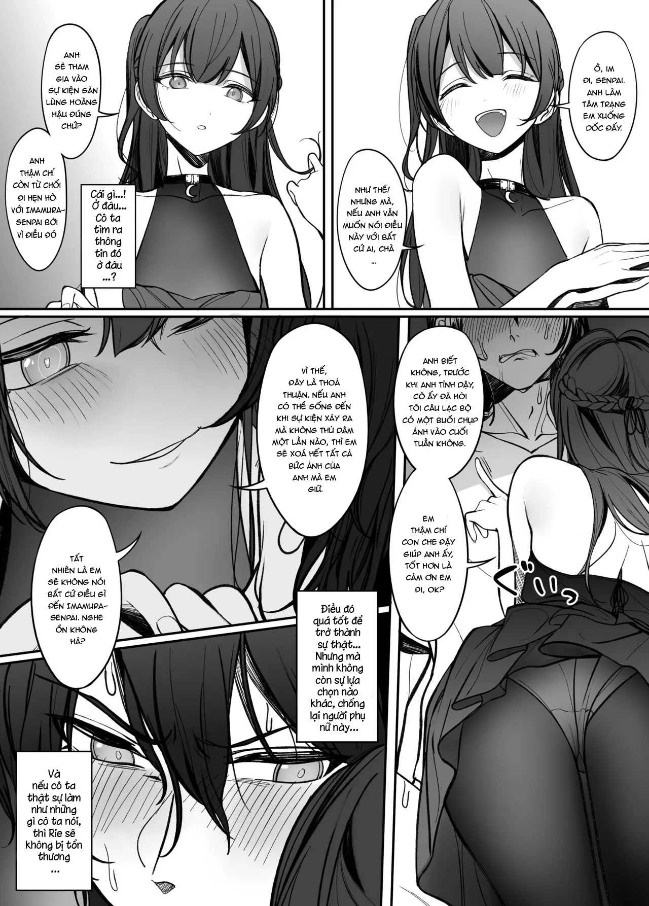 HentaiVN.net - Ảnh 13 - Gyakuen ~Koakuma Kouhai no Hiasobi~ [逆縁 ~小悪魔後輩の火遊び~] - Oneshot.