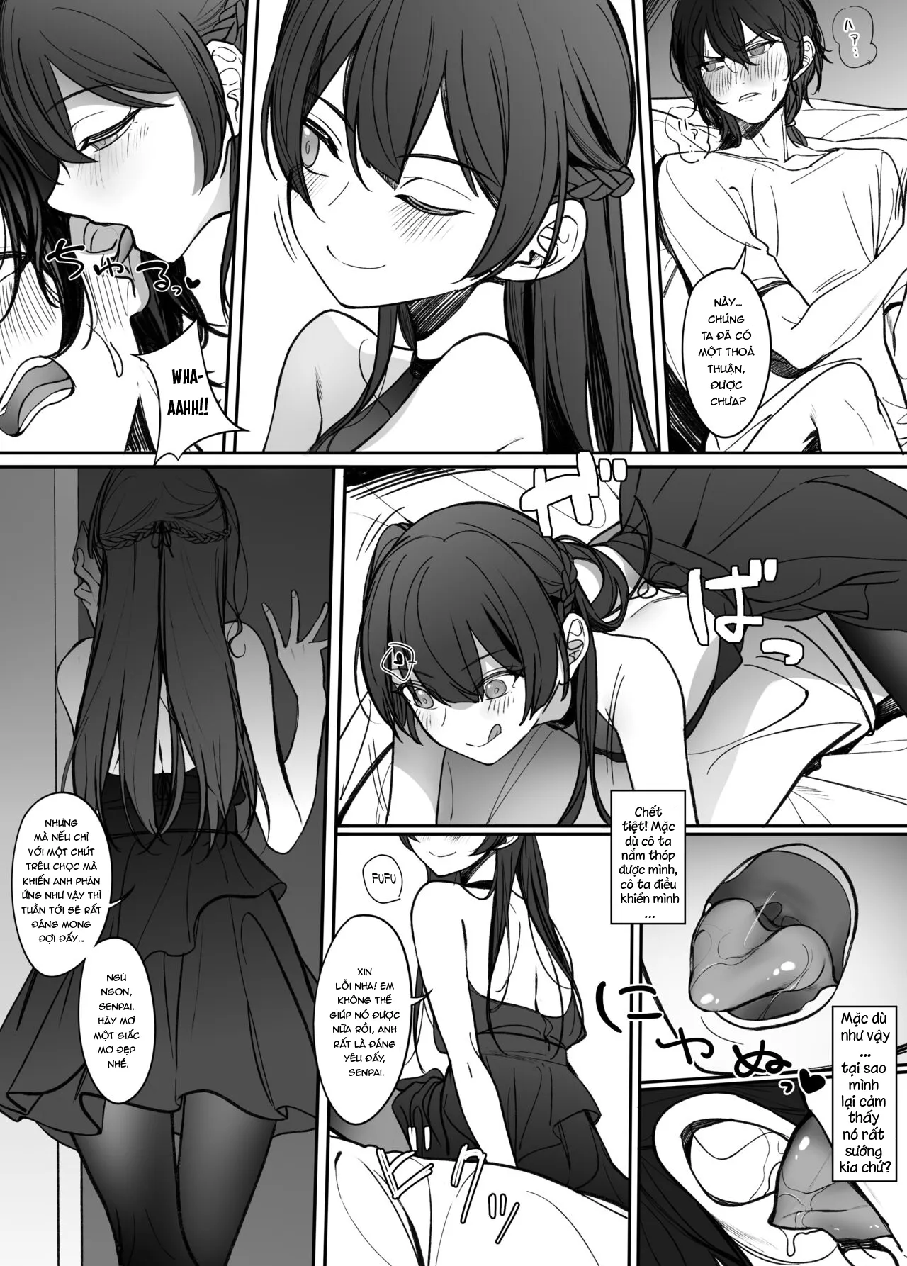 HentaiVN.net - Ảnh 14 - Gyakuen ~Koakuma Kouhai no Hiasobi~ [逆縁 ~小悪魔後輩の火遊び~] - Oneshot.