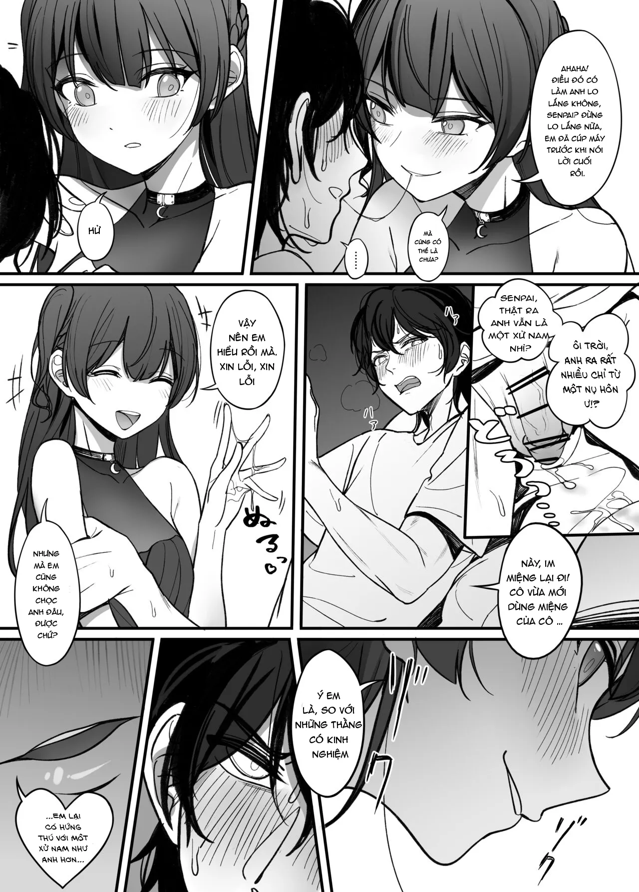 HentaiVN.net - Ảnh 6 - Gyakuen ~Koakuma Kouhai no Hiasobi~ [逆縁 ~小悪魔後輩の火遊び~] - Oneshot.