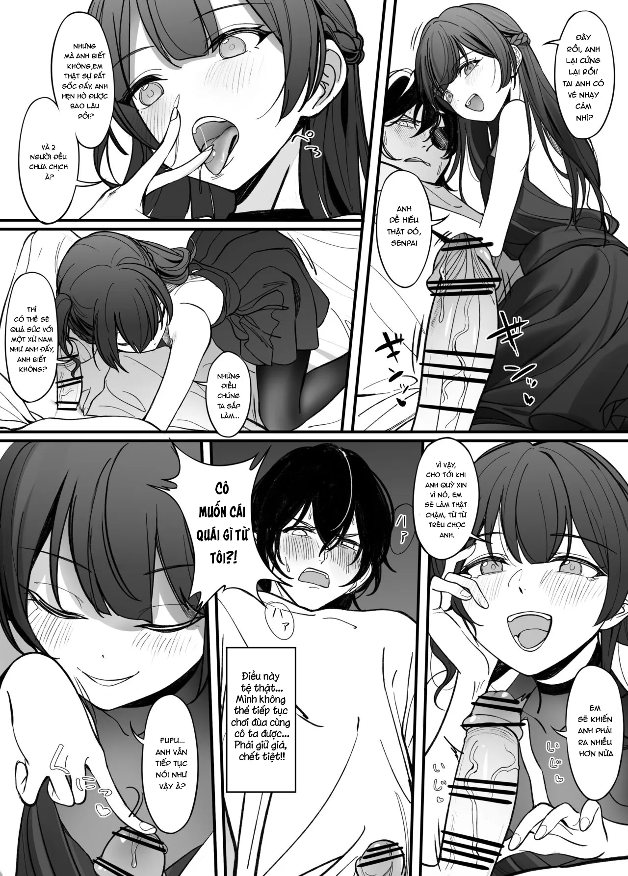 HentaiVN.net - Ảnh 7 - Gyakuen ~Koakuma Kouhai no Hiasobi~ [逆縁 ~小悪魔後輩の火遊び~] - Oneshot.
