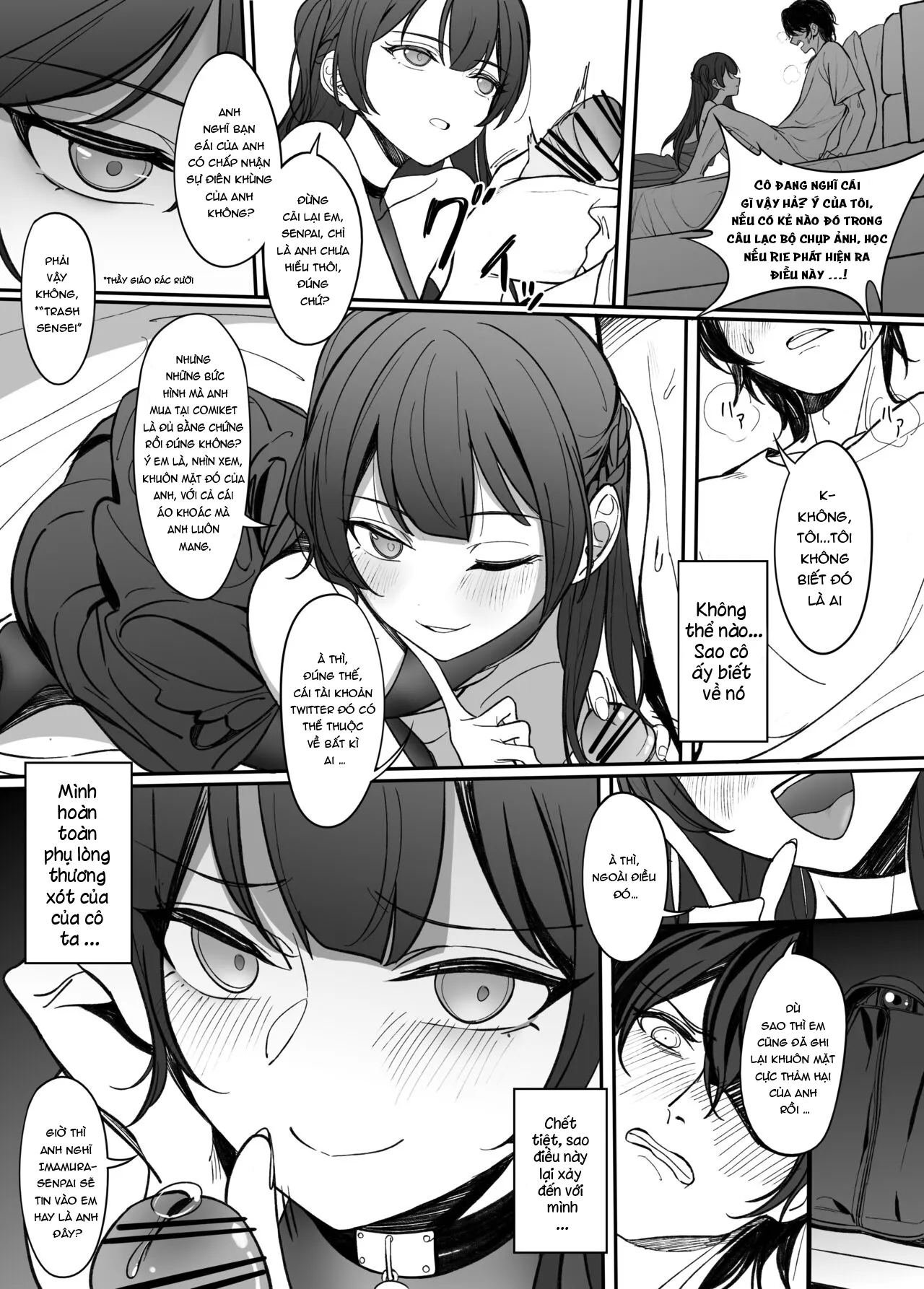 HentaiVN.net - Ảnh 8 - Gyakuen ~Koakuma Kouhai no Hiasobi~ [逆縁 ~小悪魔後輩の火遊び~] - Oneshot.