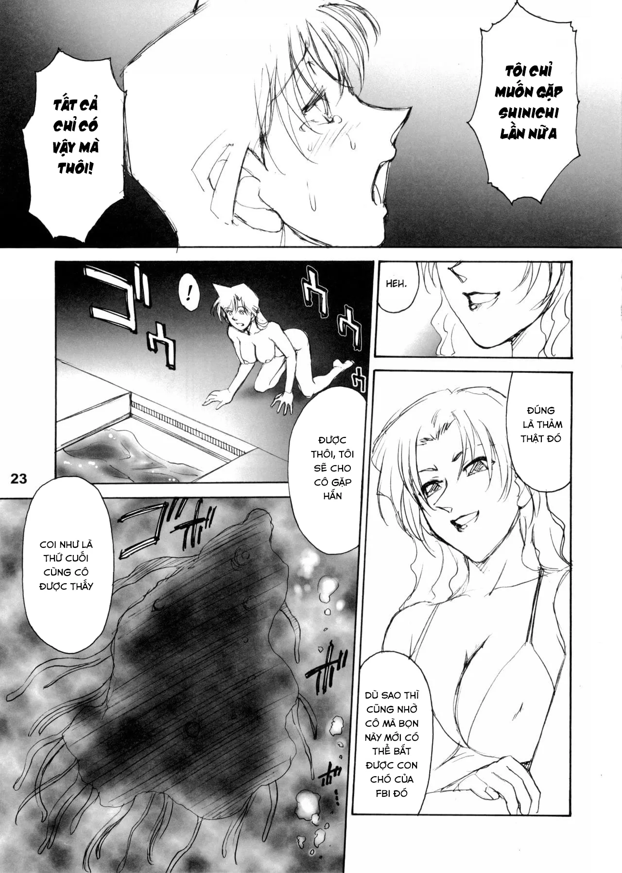 HentaiVN.net - Ảnh 19 - Potemayo vol. 5 (Detective Conan) - Chap 1
