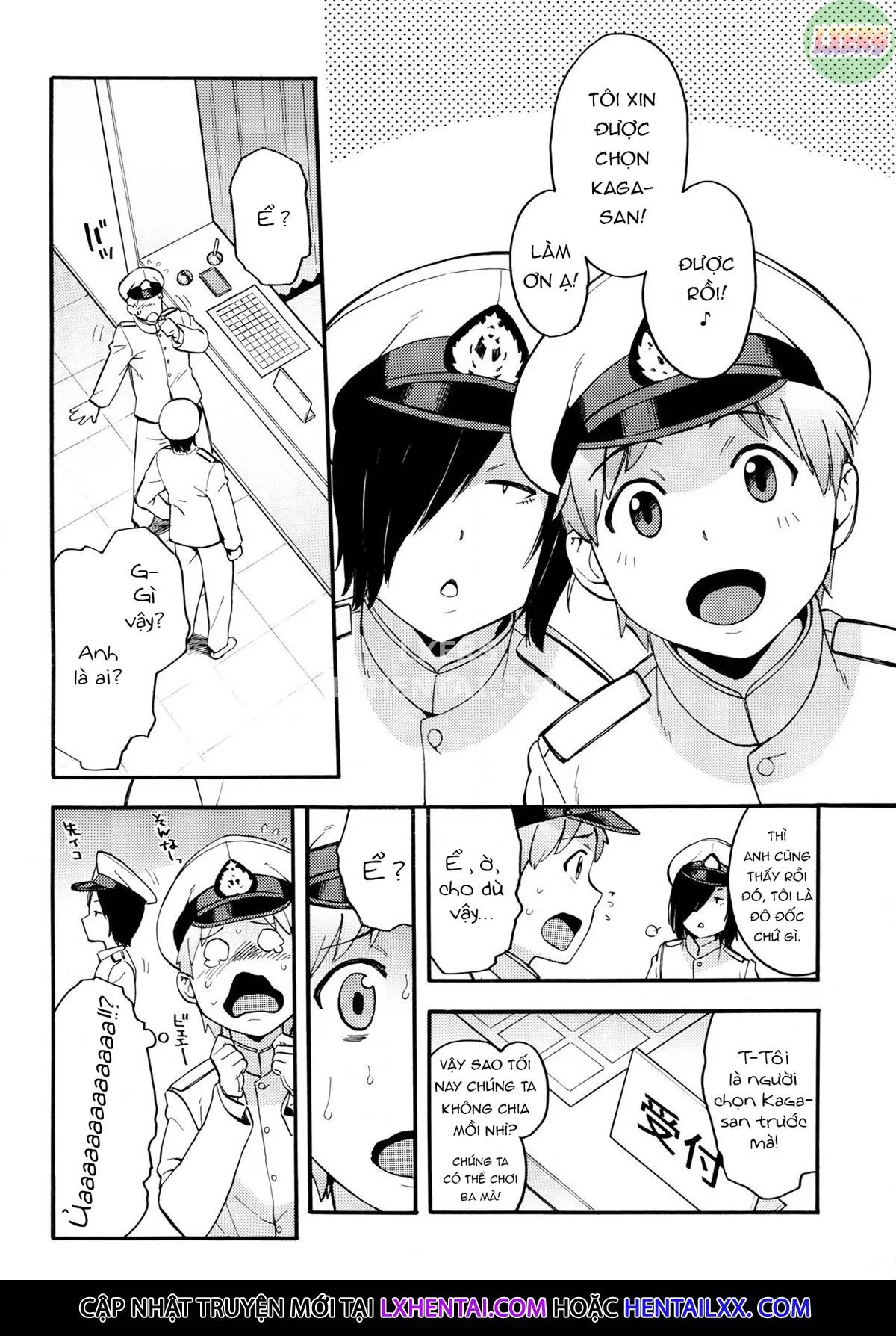 HentaiVN.net - Ảnh 8 - Please teach us! Kaga-sensei's ~First DP lesson~ [Oshiete! Kaga-sensei ~Hajimete no Niana Jugyou~] - Oneshot