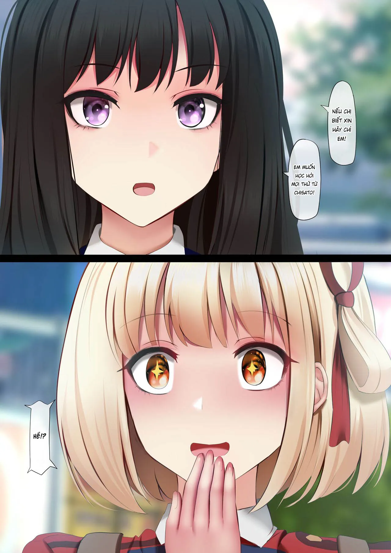 HentaiVN.net - Ảnh 3 - Buổi huấn luyện đặc biệt của Chisato và Takina [ふたりの特別訓練] - Oneshot