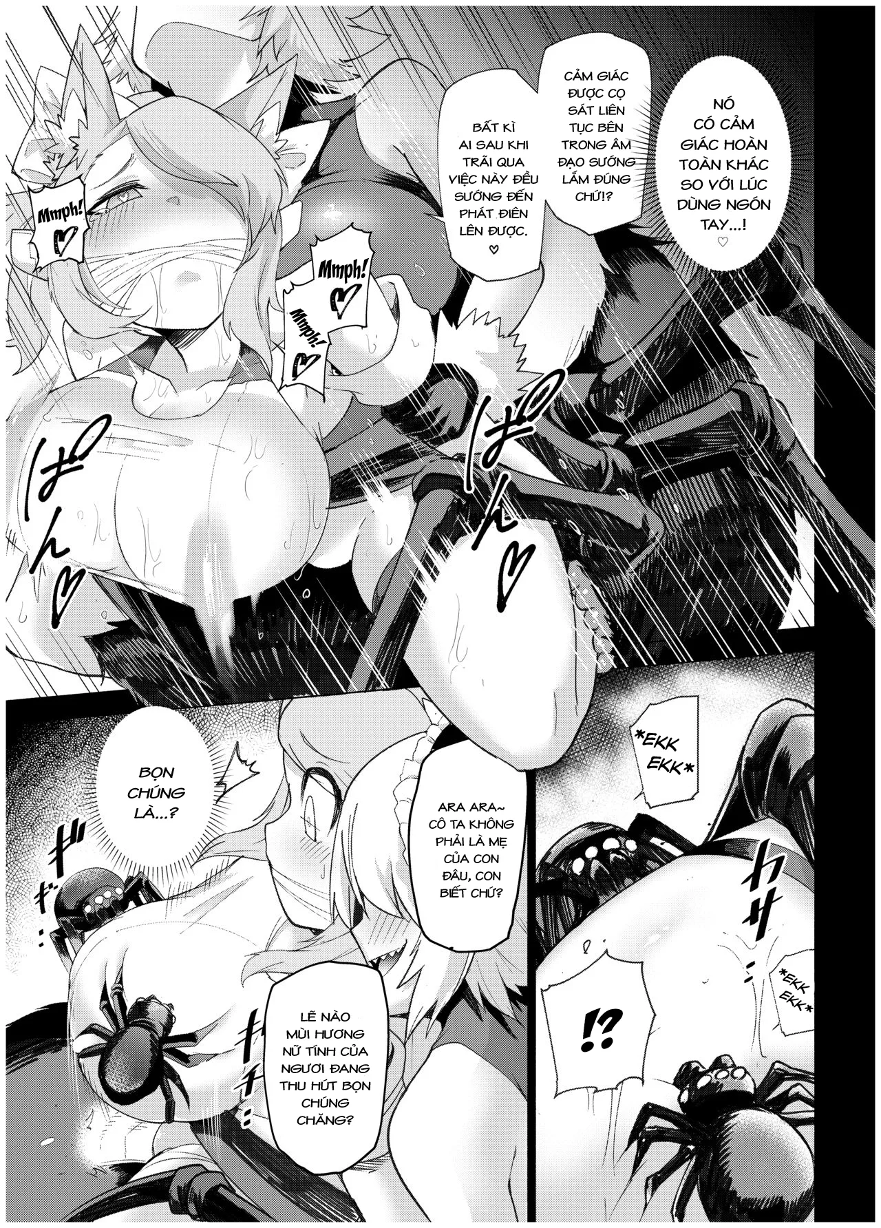 HentaiVN.net - Ảnh 15 - Juukan Senki Chihiro -Arachne Choukyou Hen - Oneshot