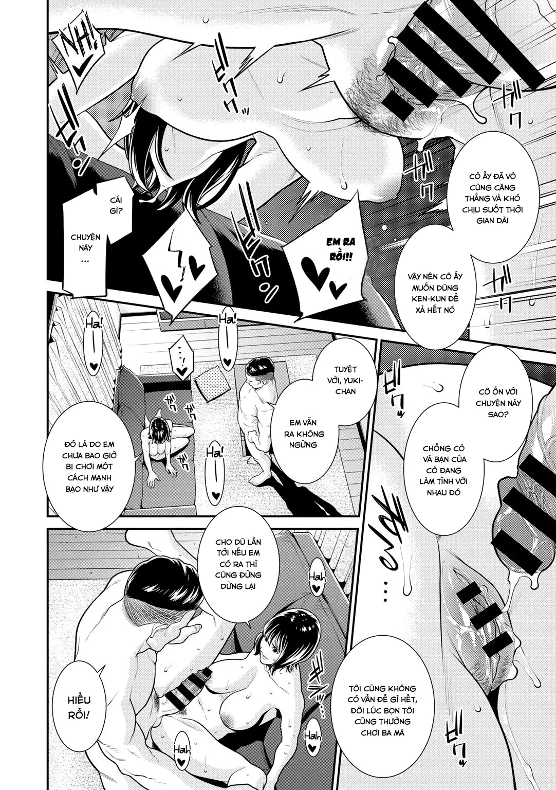 HentaiVN.net - Ảnh 12 - Nigiyaka na Rinjin - Oneshot