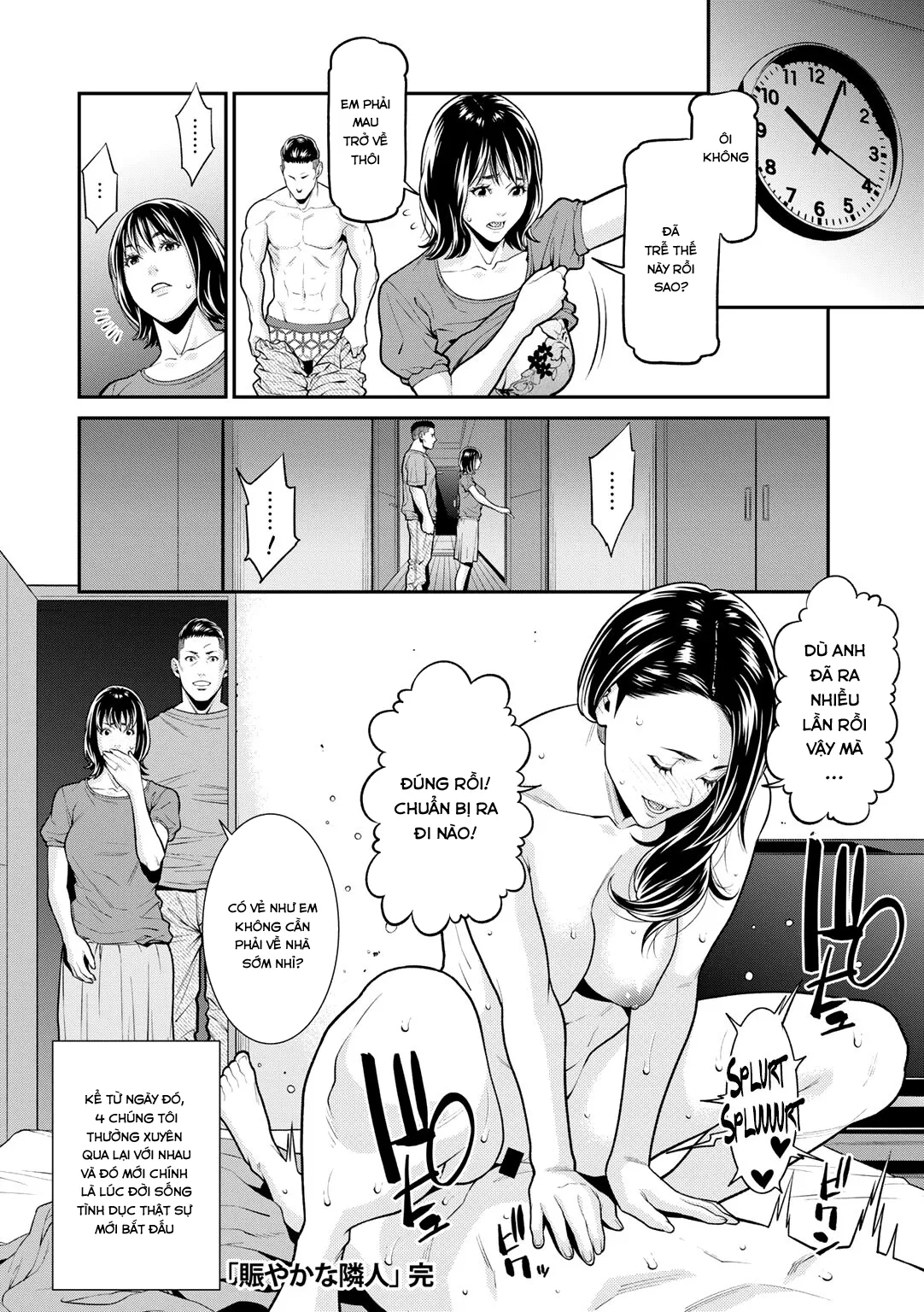 HentaiVN.net - Ảnh 20 - Nigiyaka na Rinjin - Oneshot
