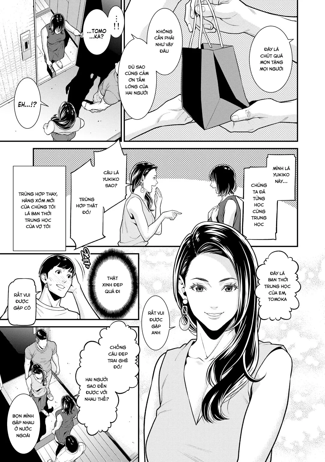 HentaiVN.net - Ảnh 3 - Nigiyaka na Rinjin - Oneshot