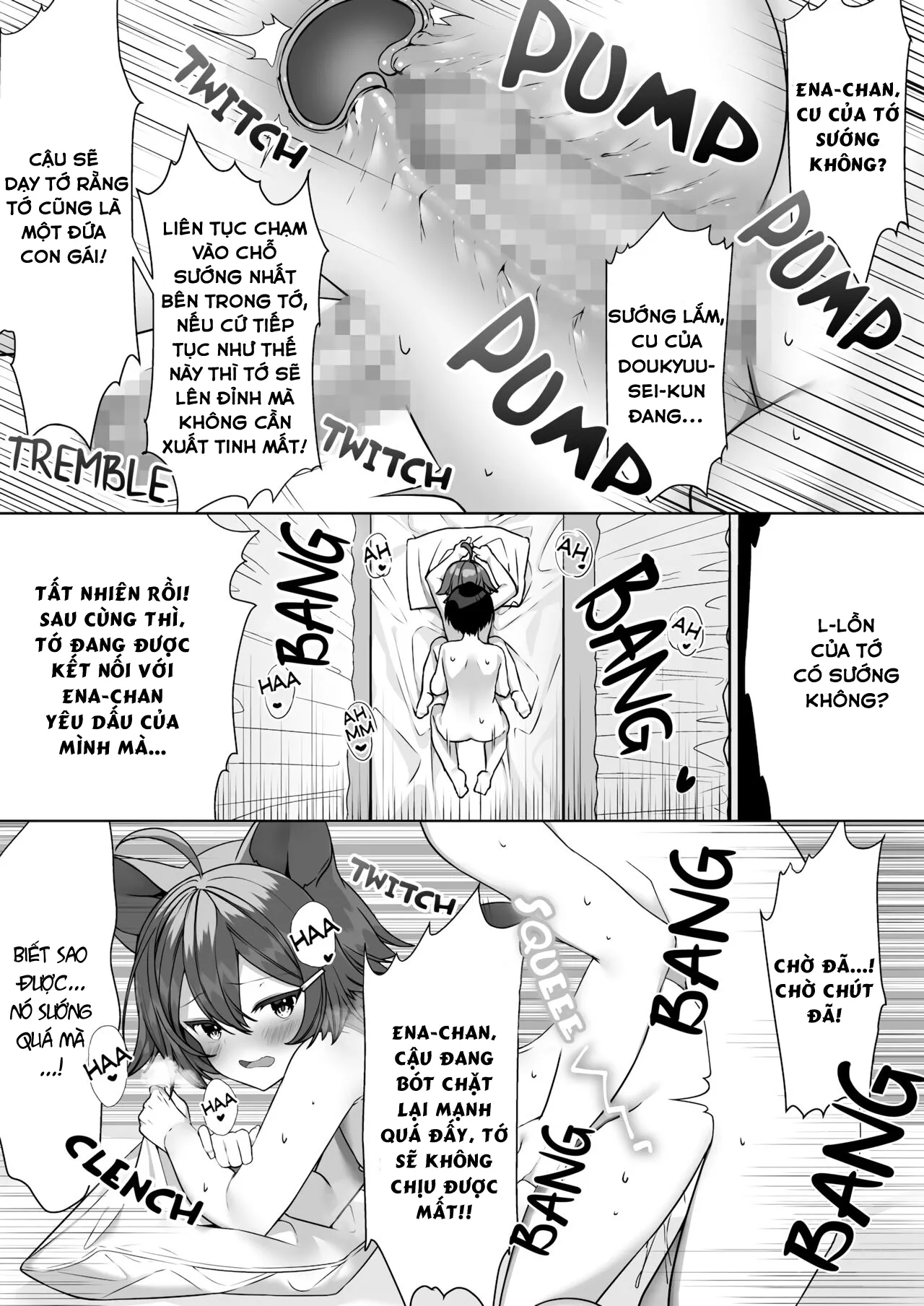 HentaiVN.net - Ảnh 16 - Hyena Futa Musume Hokenshitsu no Midara na Seikatsu Jijou [Hyena Futanari Girl The Lewd Sex Life Situation in the Infirmary] - Oneshot