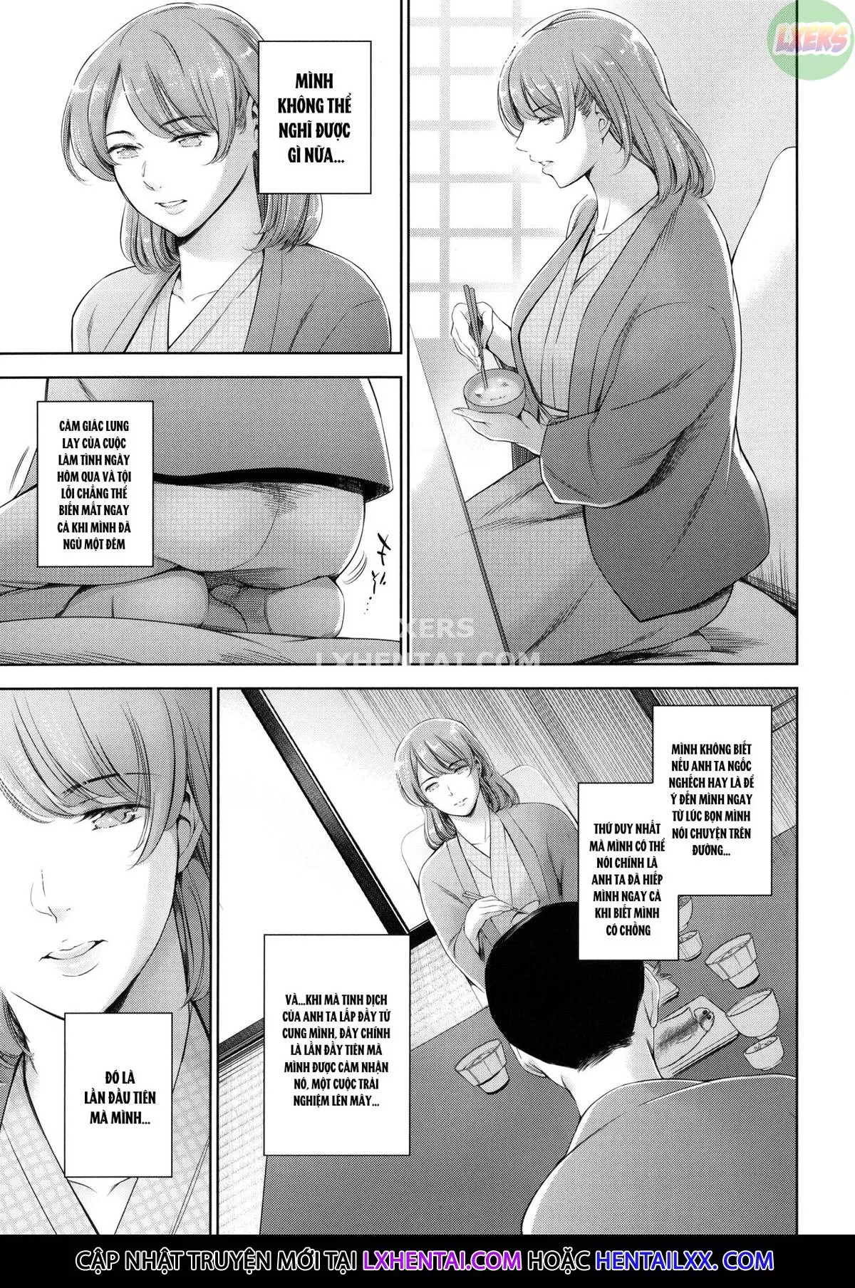 HentaiVN.net - Ảnh 37 - Anata No Oku-San Uwaki Shitemasu Yo - Chap 1