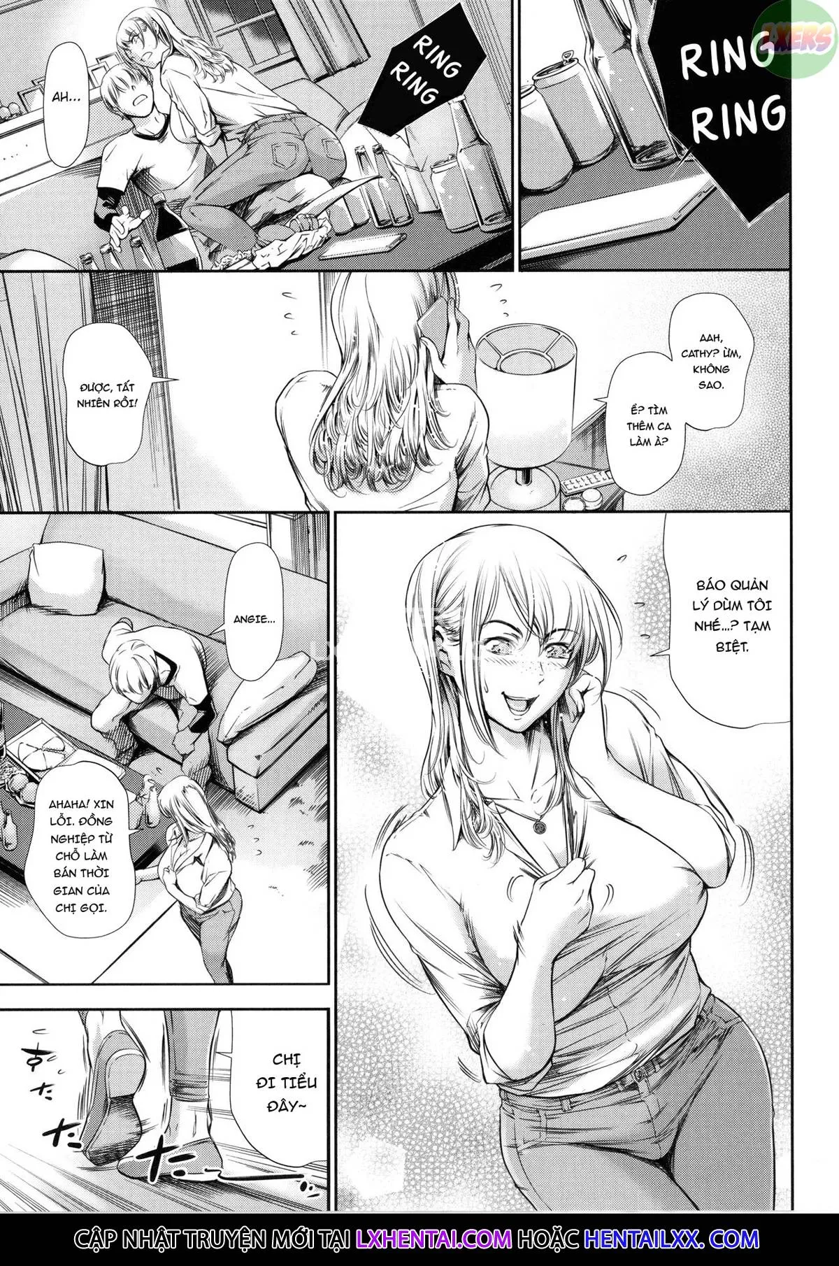 HentaiVN.net - Ảnh 13 - Anata No Oku-San Uwaki Shitemasu Yo - Chap 3